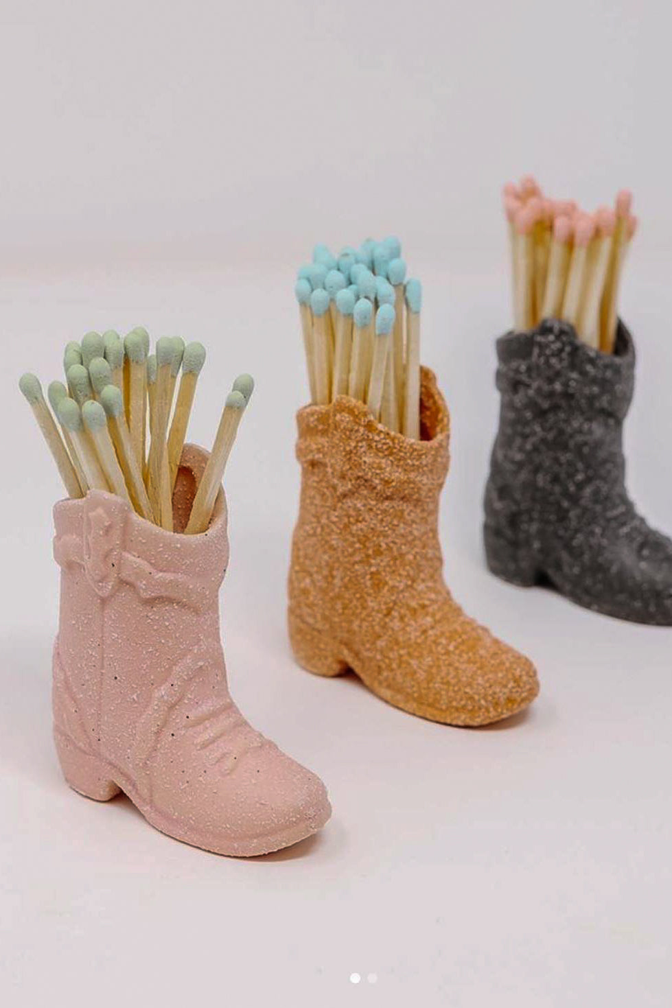 Cowboy Boot Match Holder - 4 colors
