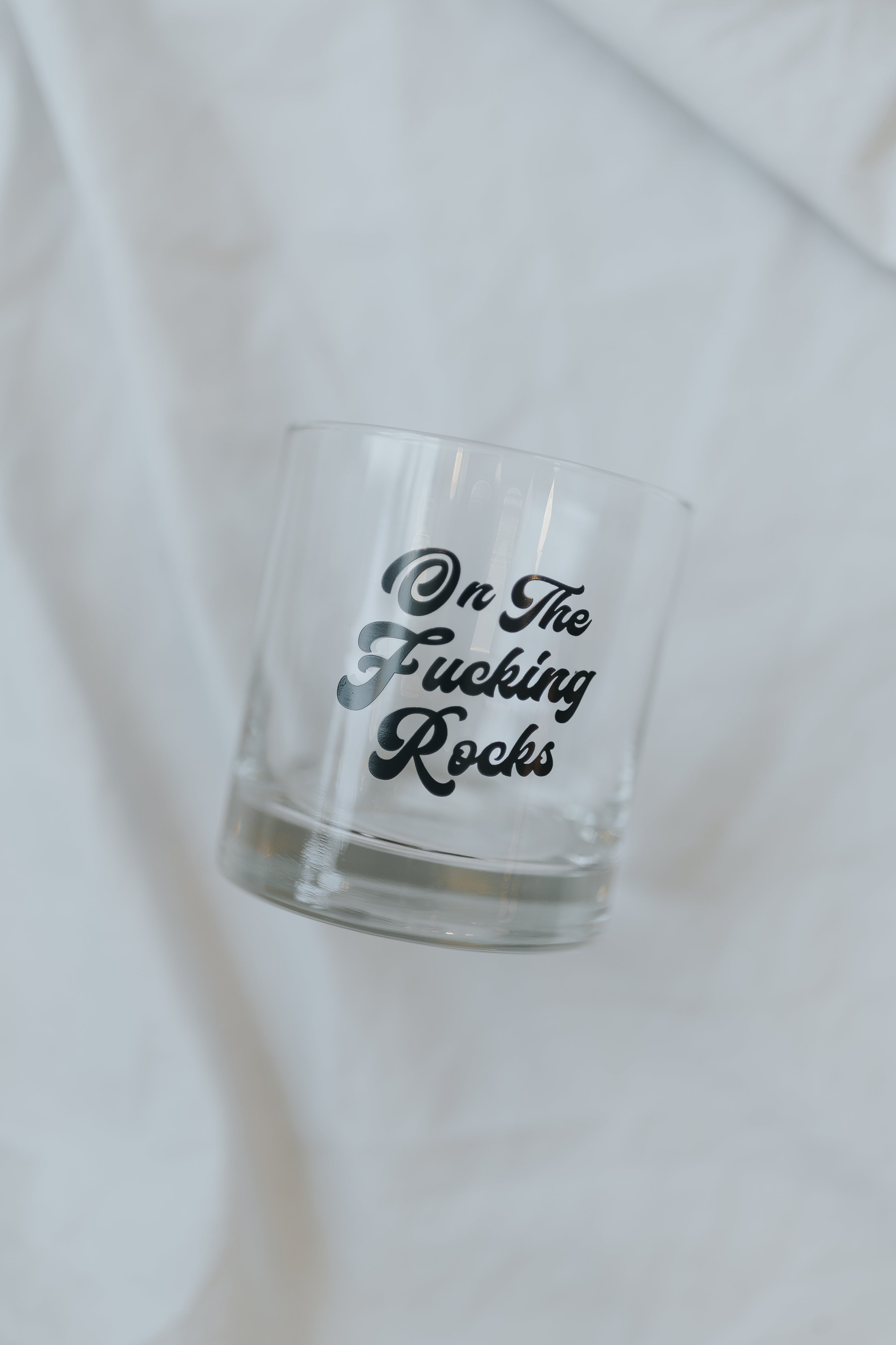 On the Rocks Gentleman's Whiskey Glass