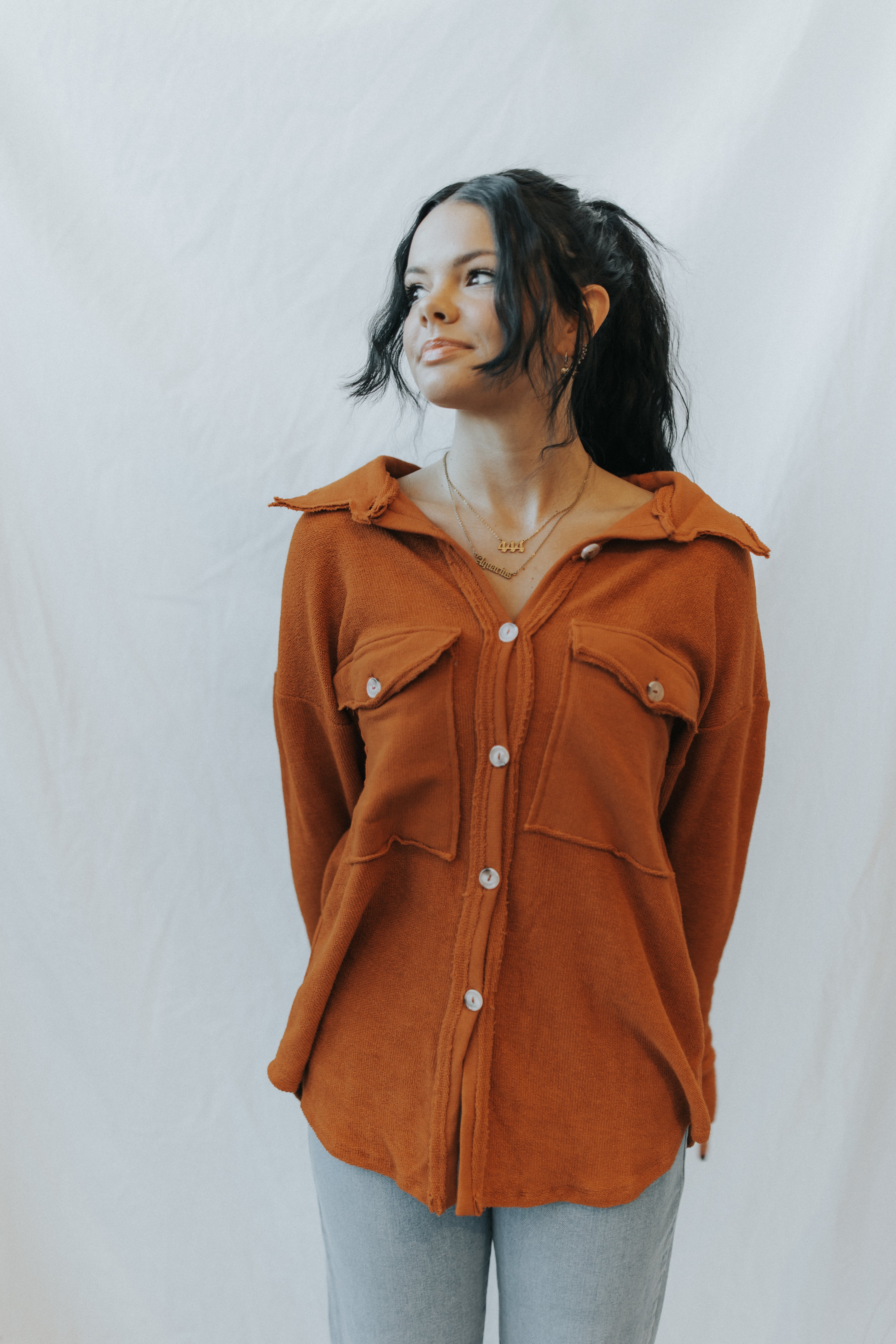 Bonfire Shacket - multiple colors!