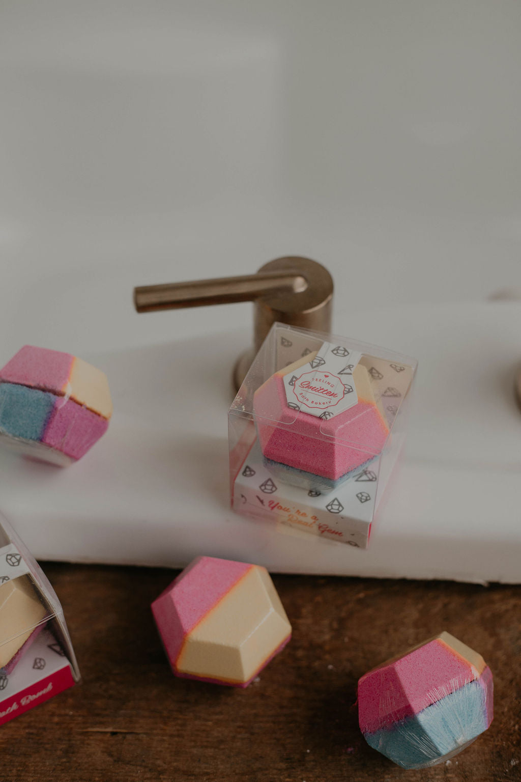 Rainbow Gem Bath Bomb