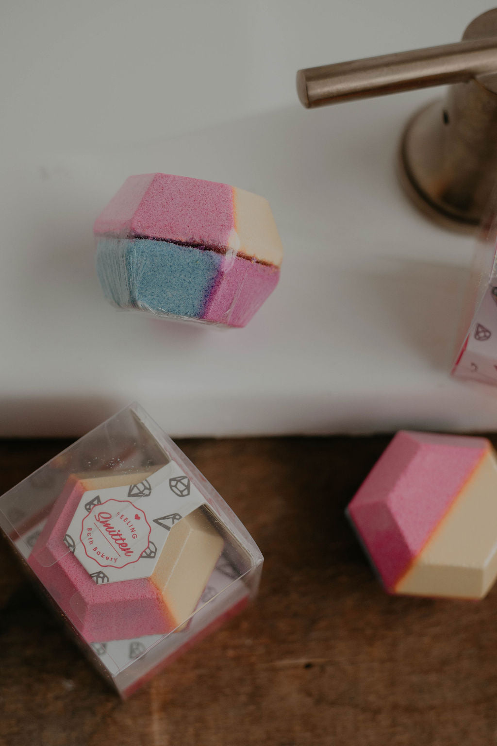 Rainbow Gem Bath Bomb