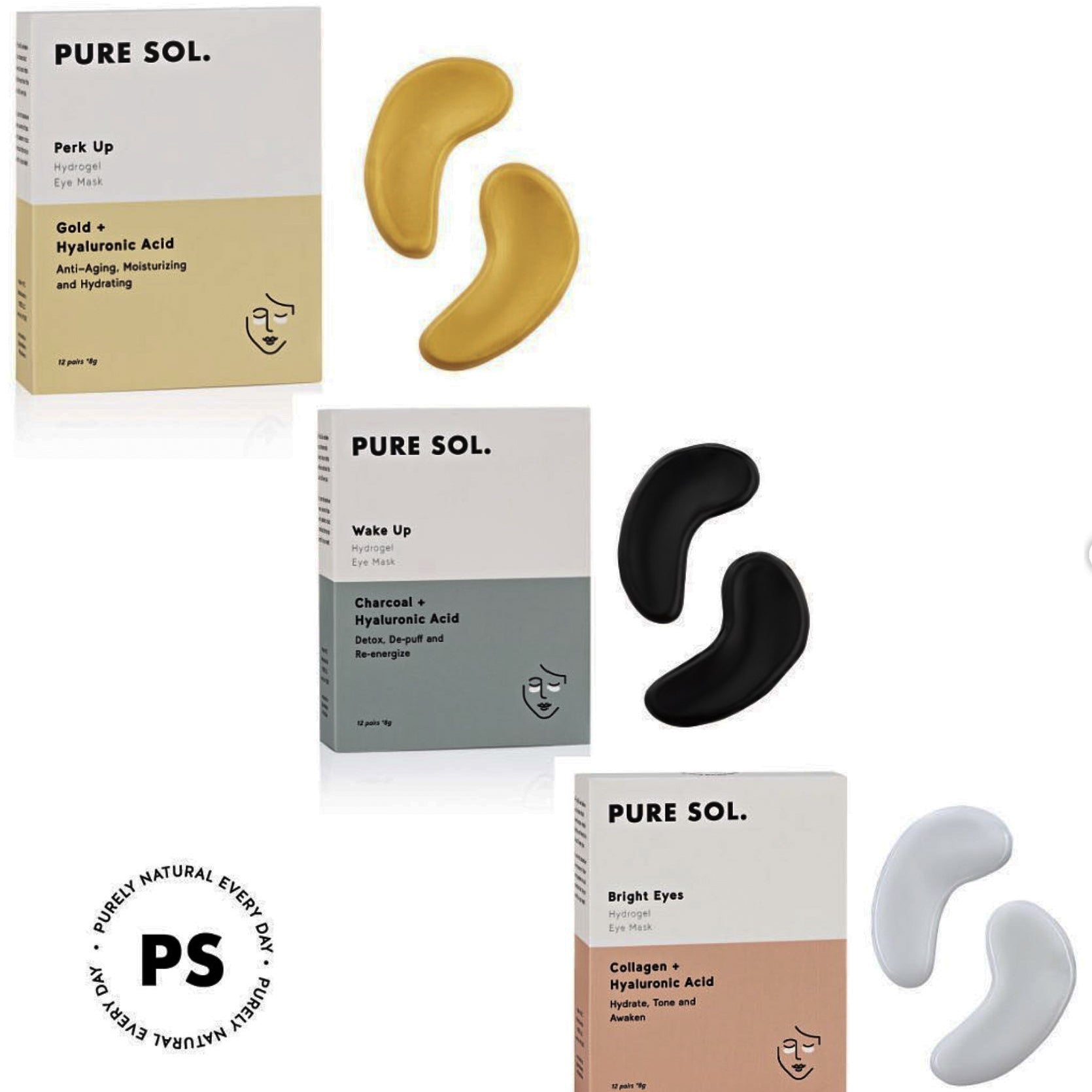 PURE SOL. Eye Mask