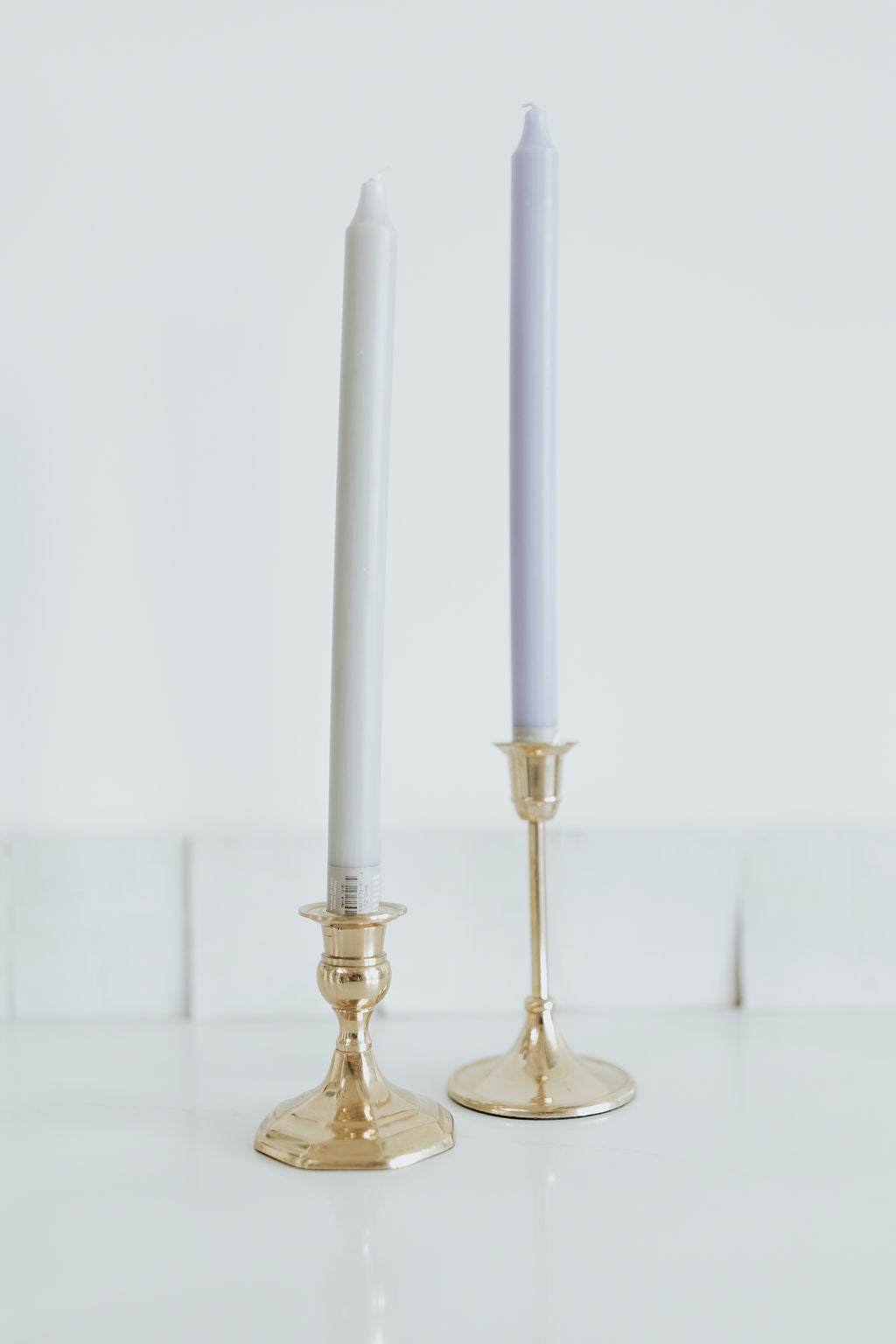 Northern Lights Taper Candle