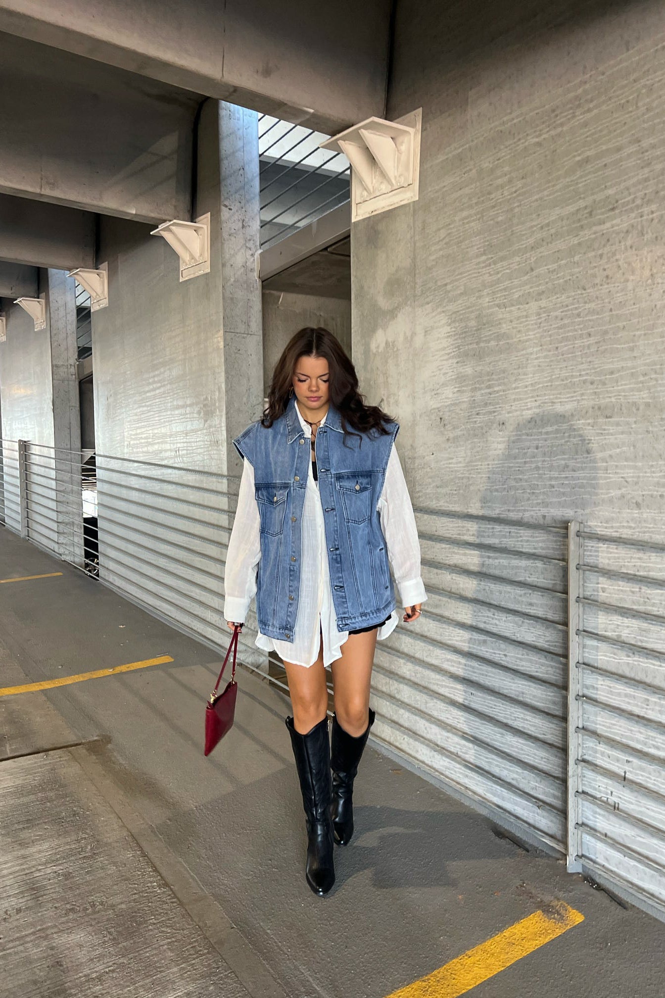 Another Day Denim Vest