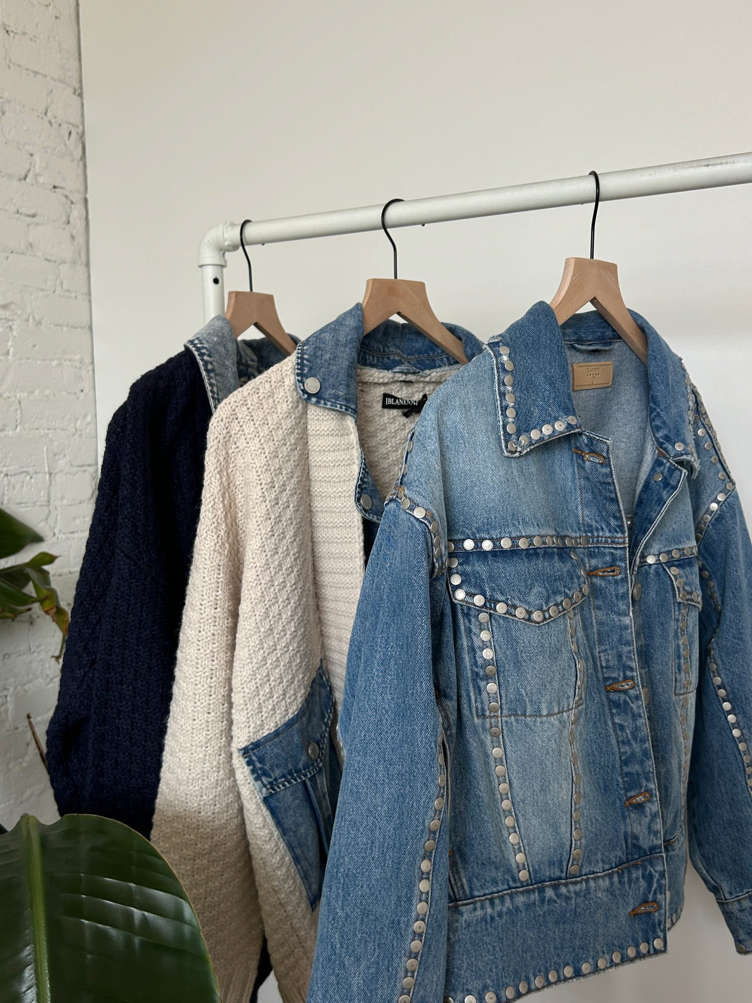 Rizzo Sudded Denim Jacket