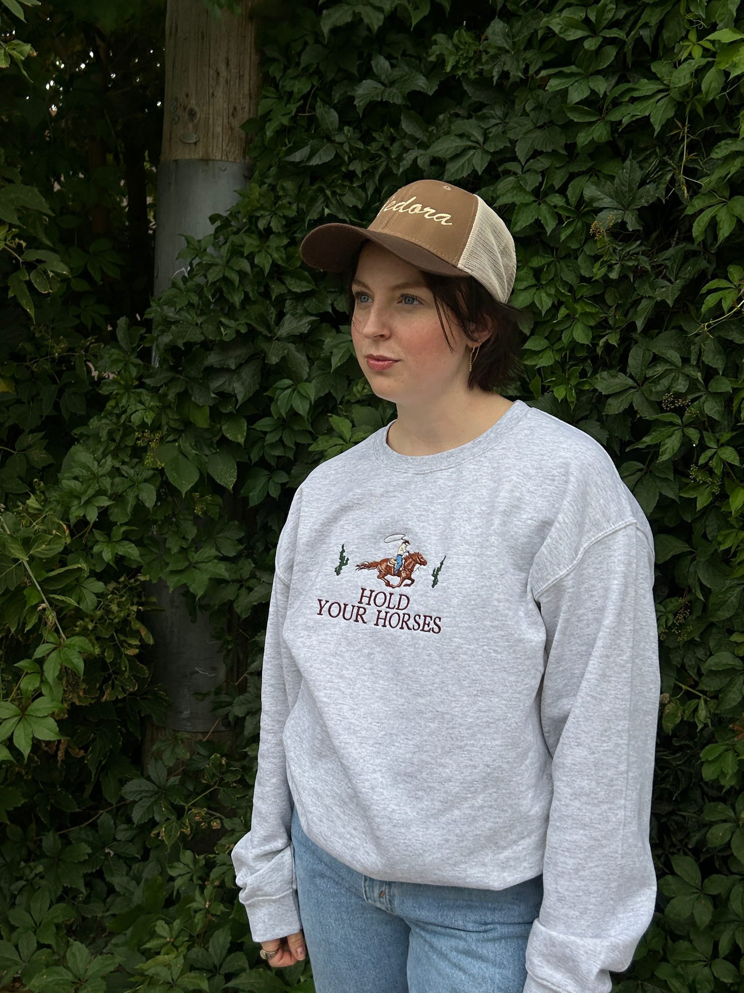 Hold Your Horses Crewneck