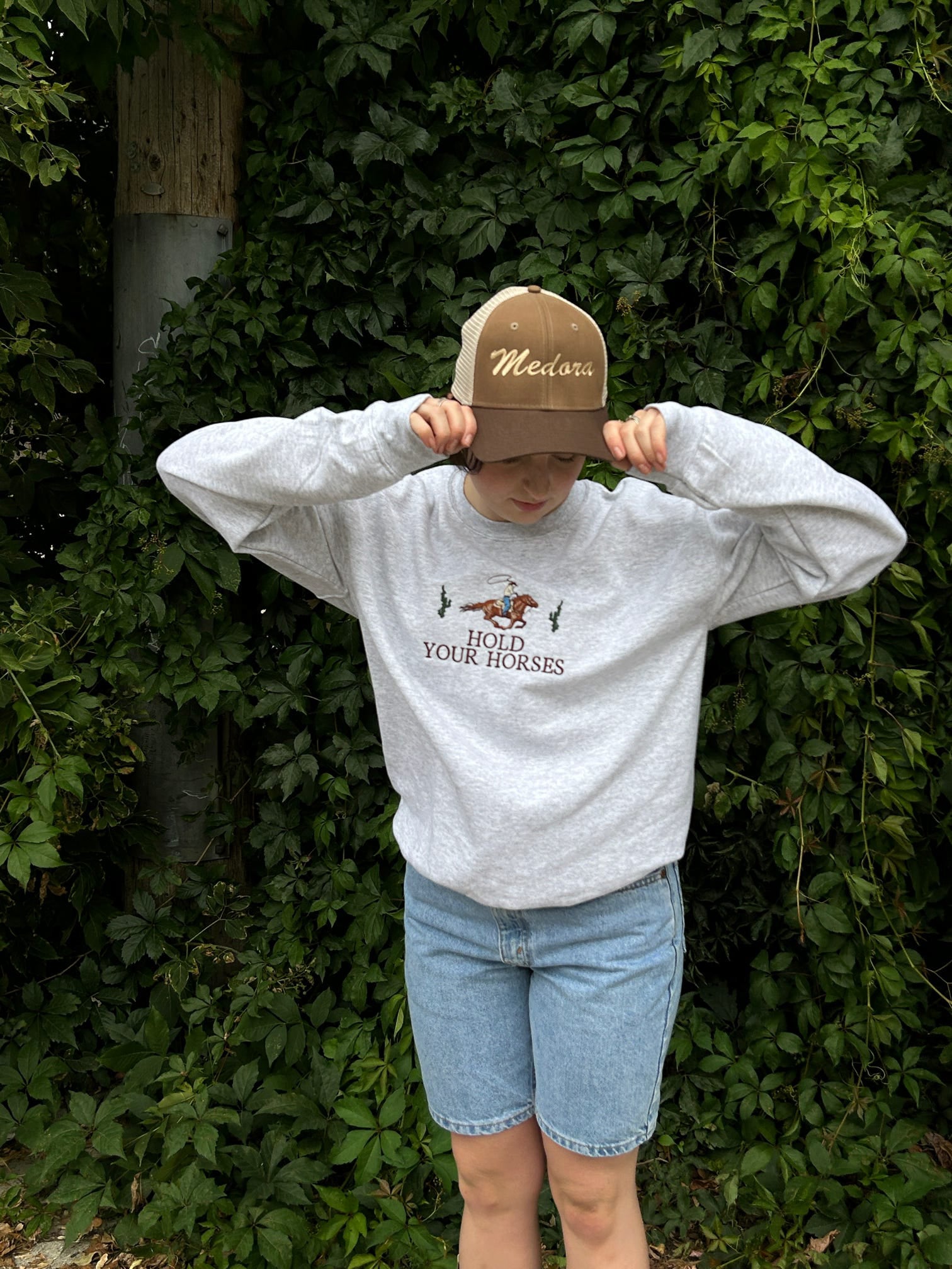 Hold Your Horses Crewneck