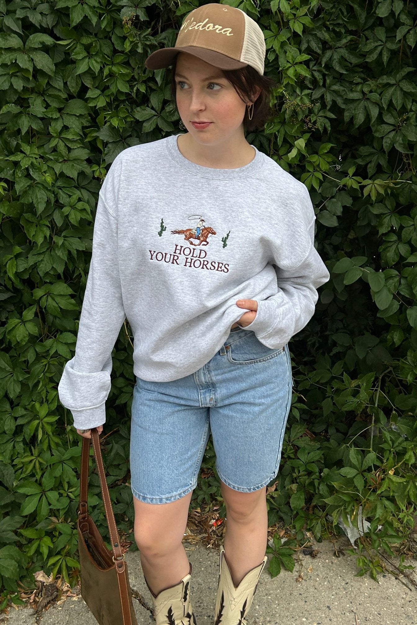 Hold Your Horses Crewneck