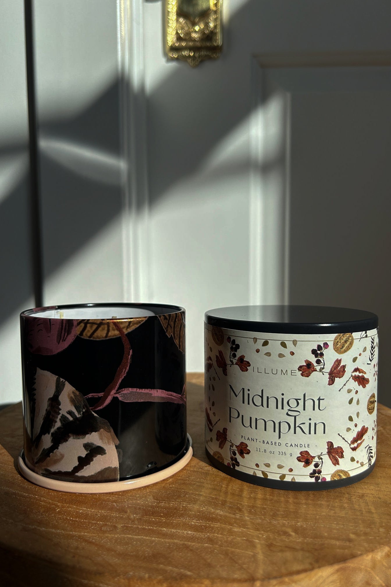 Midnight Pumpkin Tin Candle