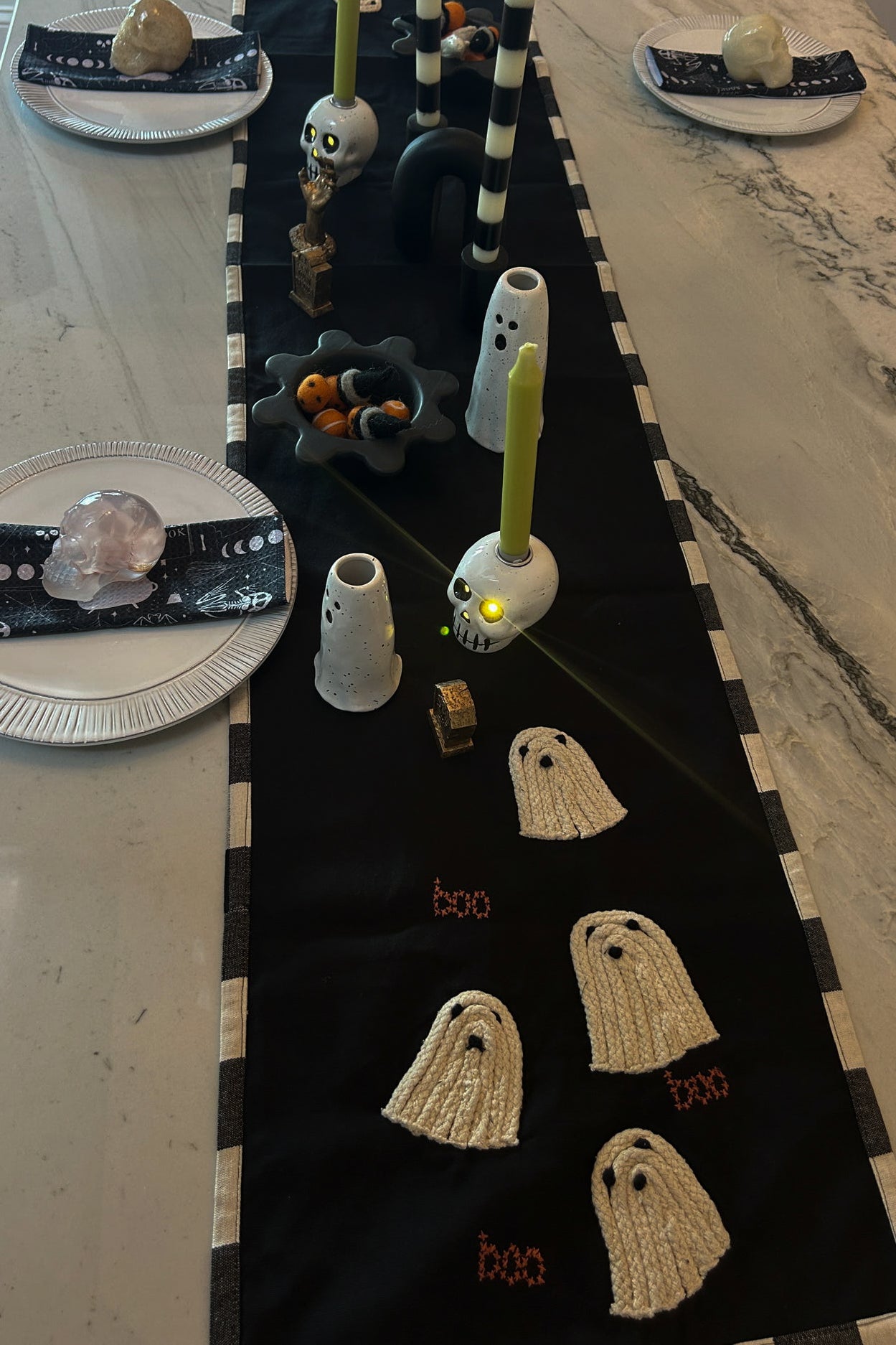 Ghost Glow Table Runner