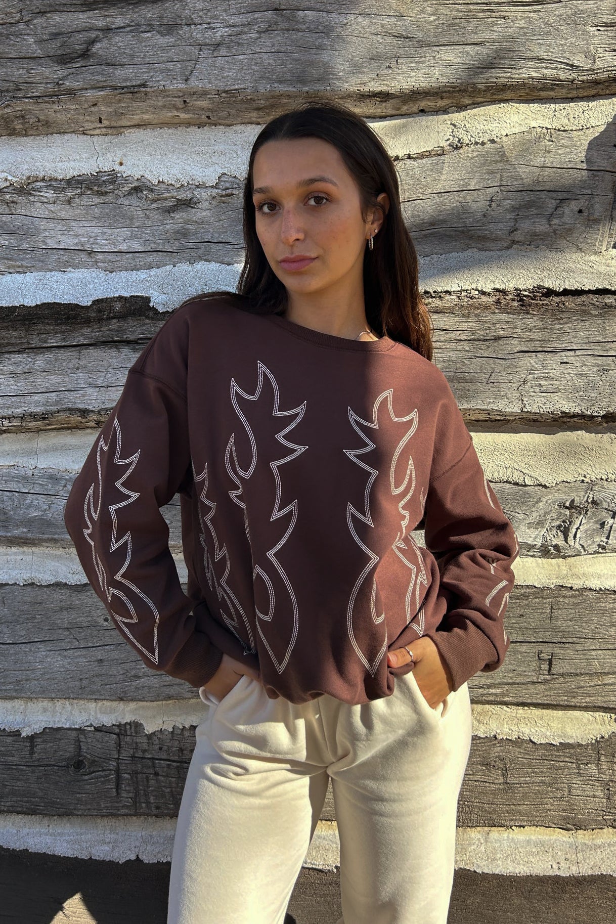 Cowgirl Cozy Crewneck