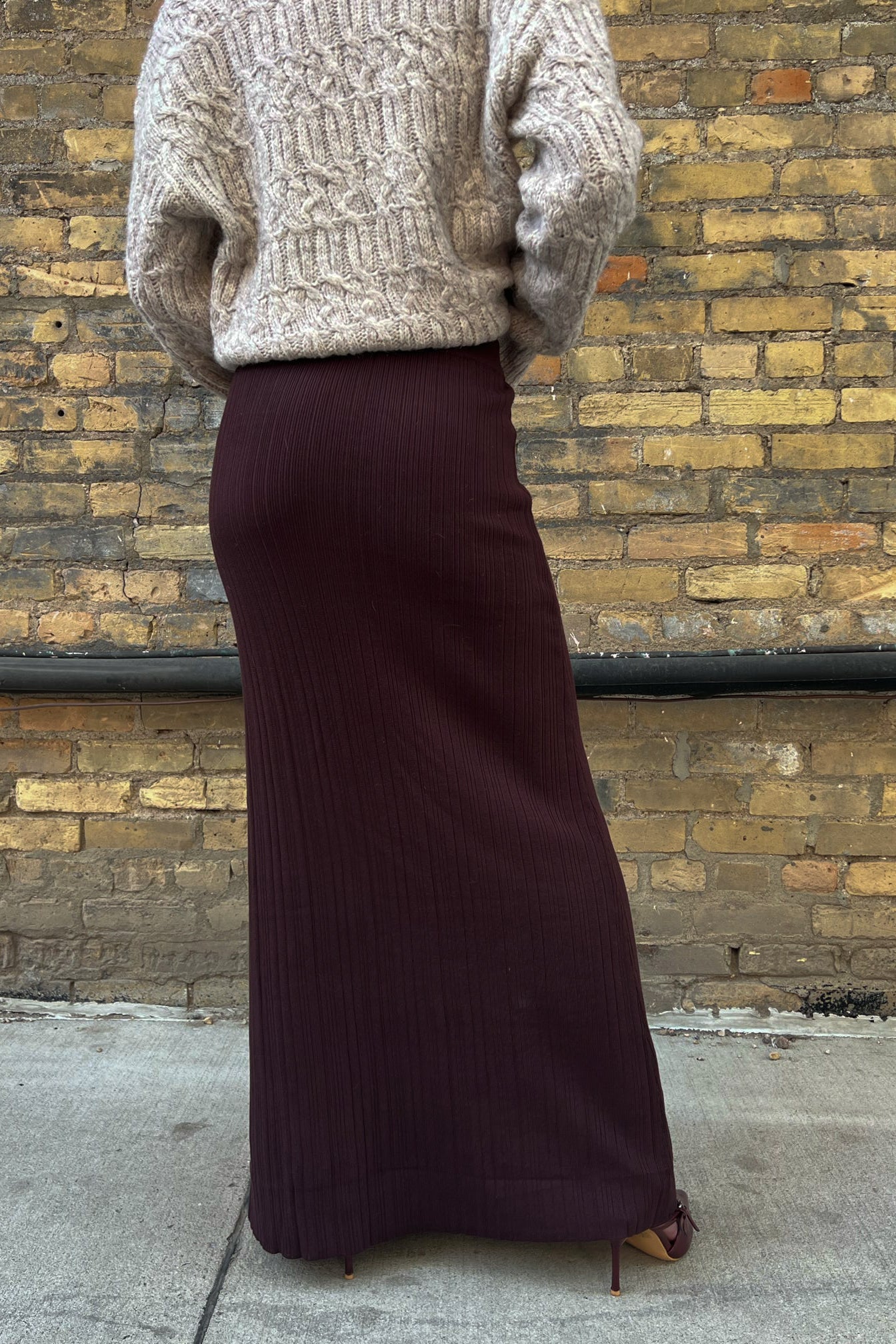 Revolver Maxi Skirt