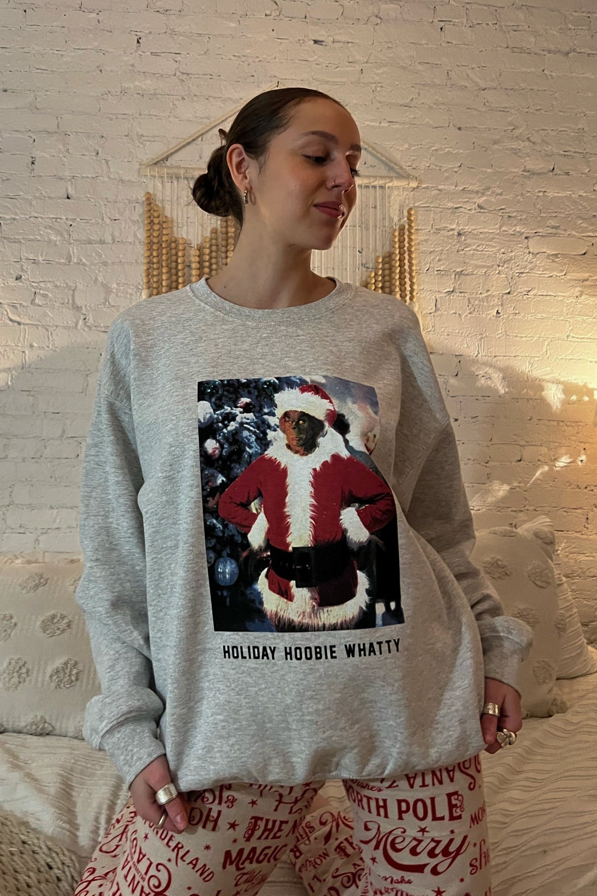 Holiday Hoobie Whatty Sweatshirt