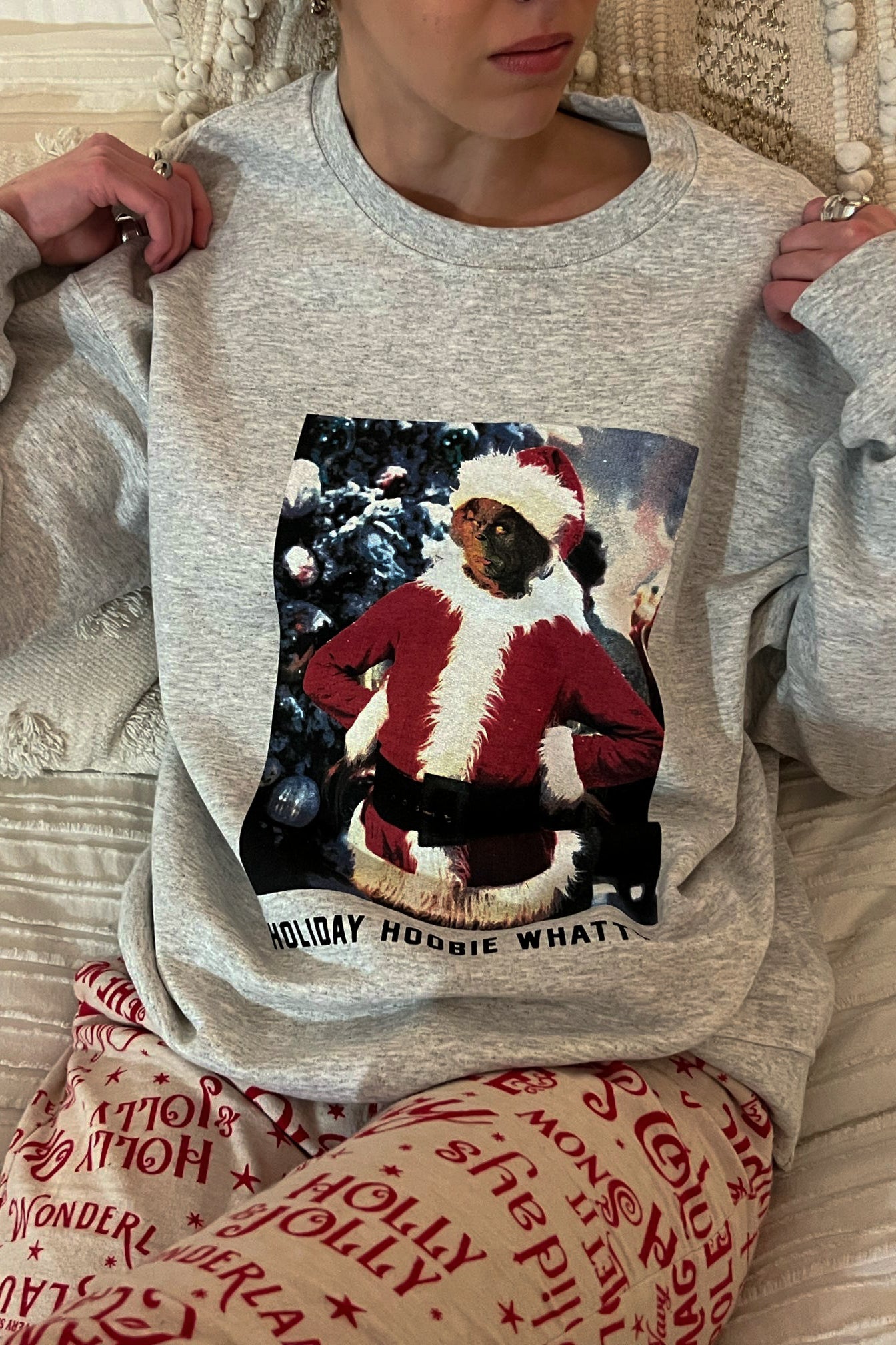 Holiday Hoobie Whatty Sweatshirt