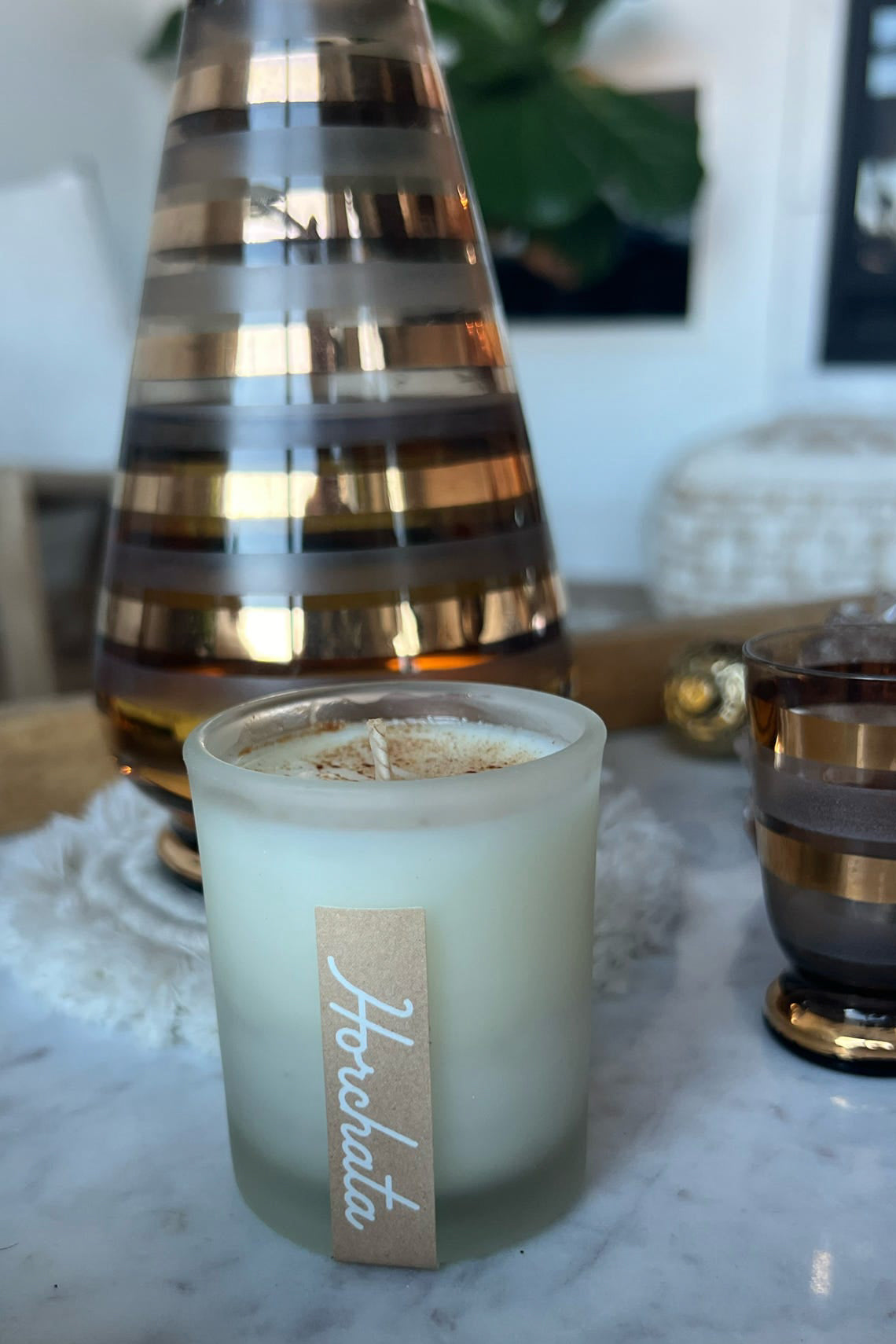 SIN-MIN Horchata Candle