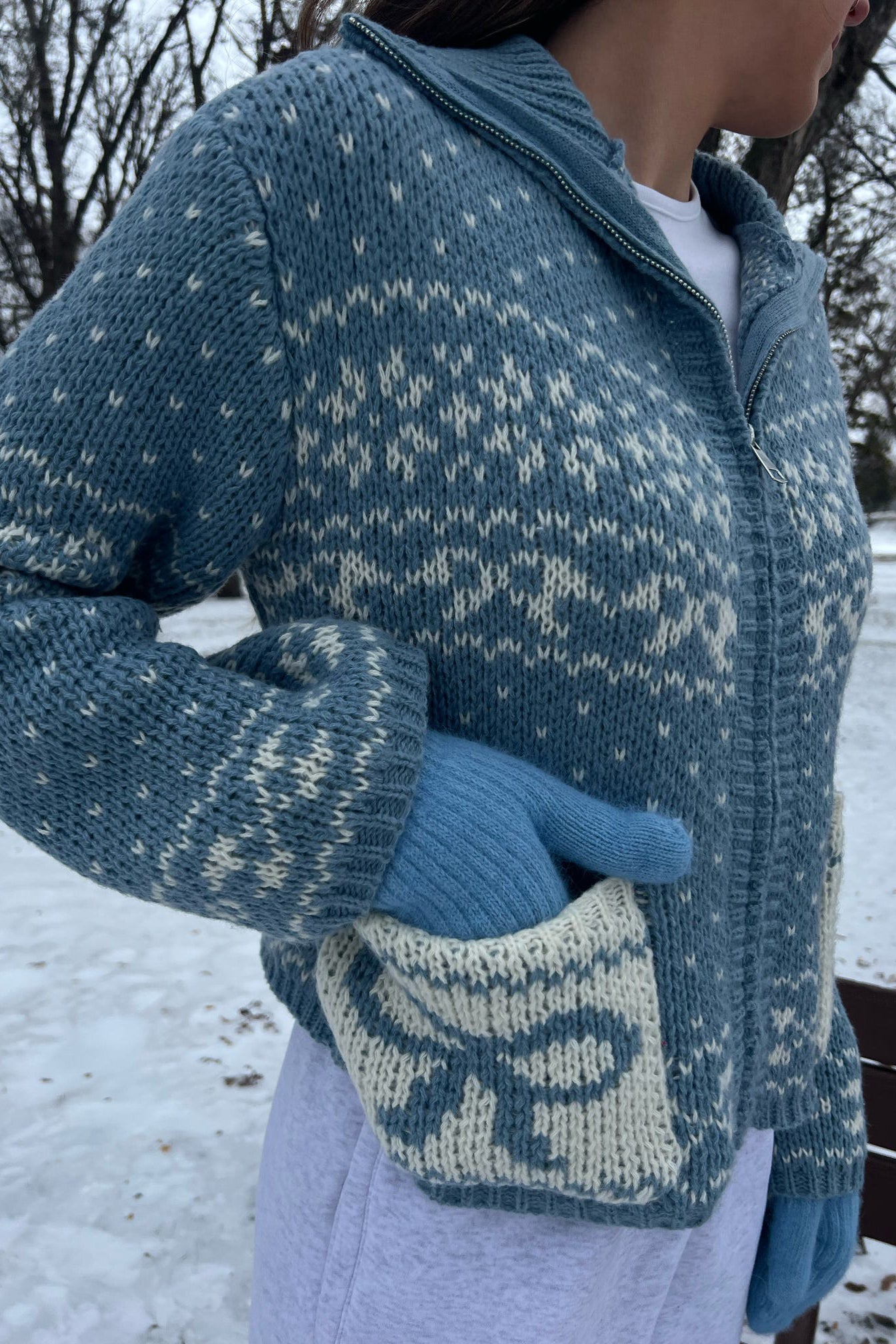 Snow Bunny Cardigan