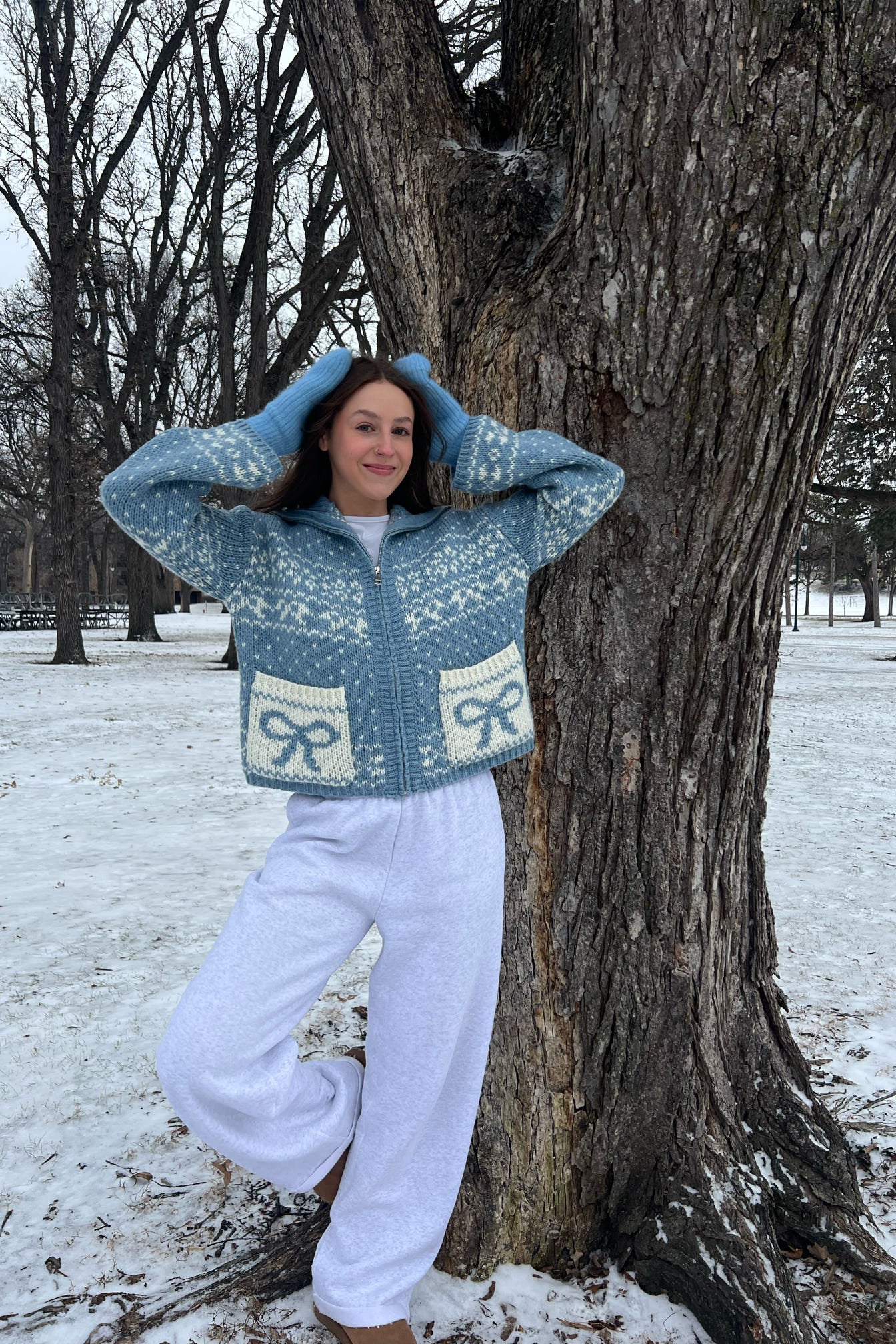 Snow Bunny Cardigan