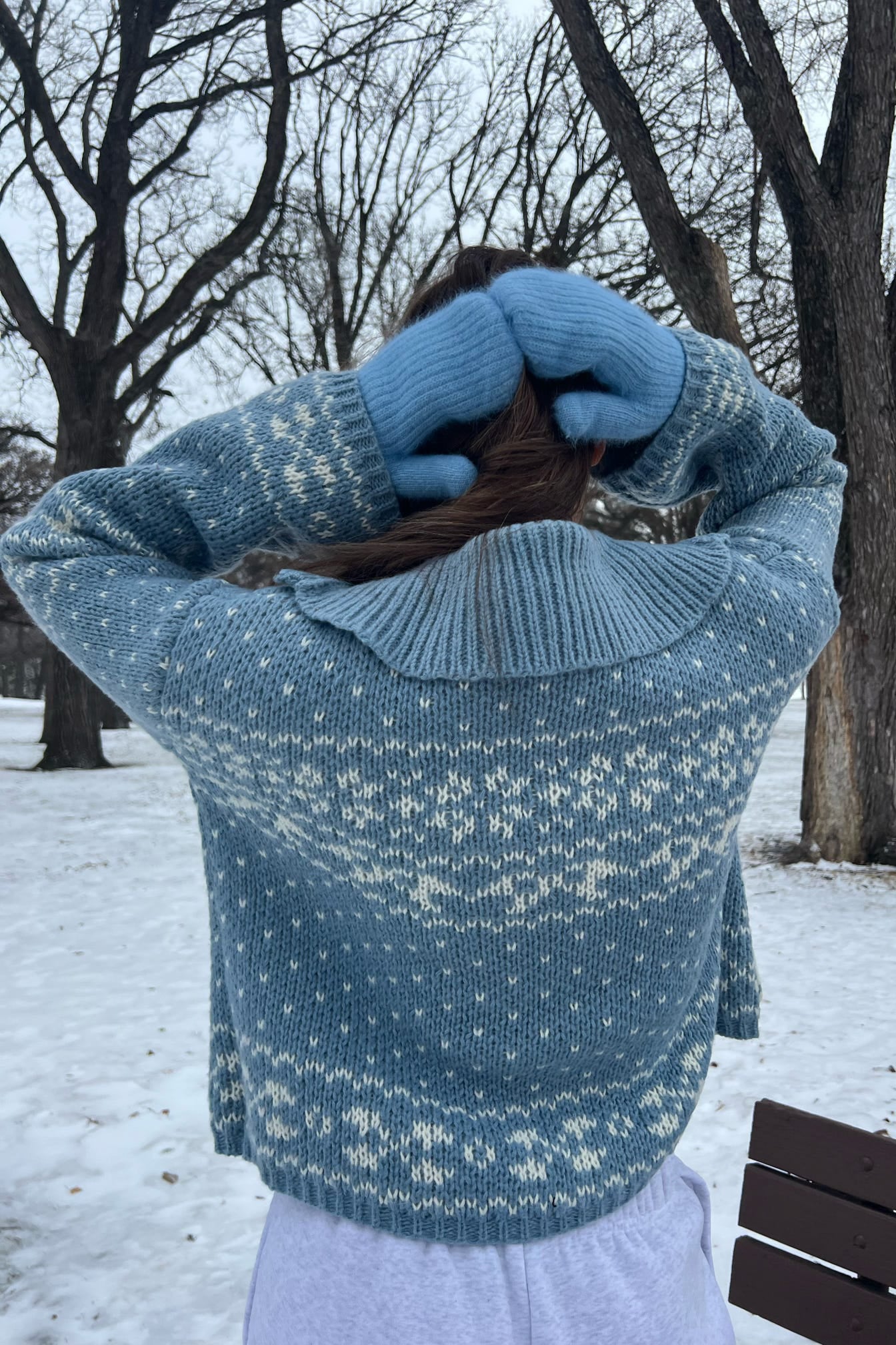 Snow Bunny Cardigan