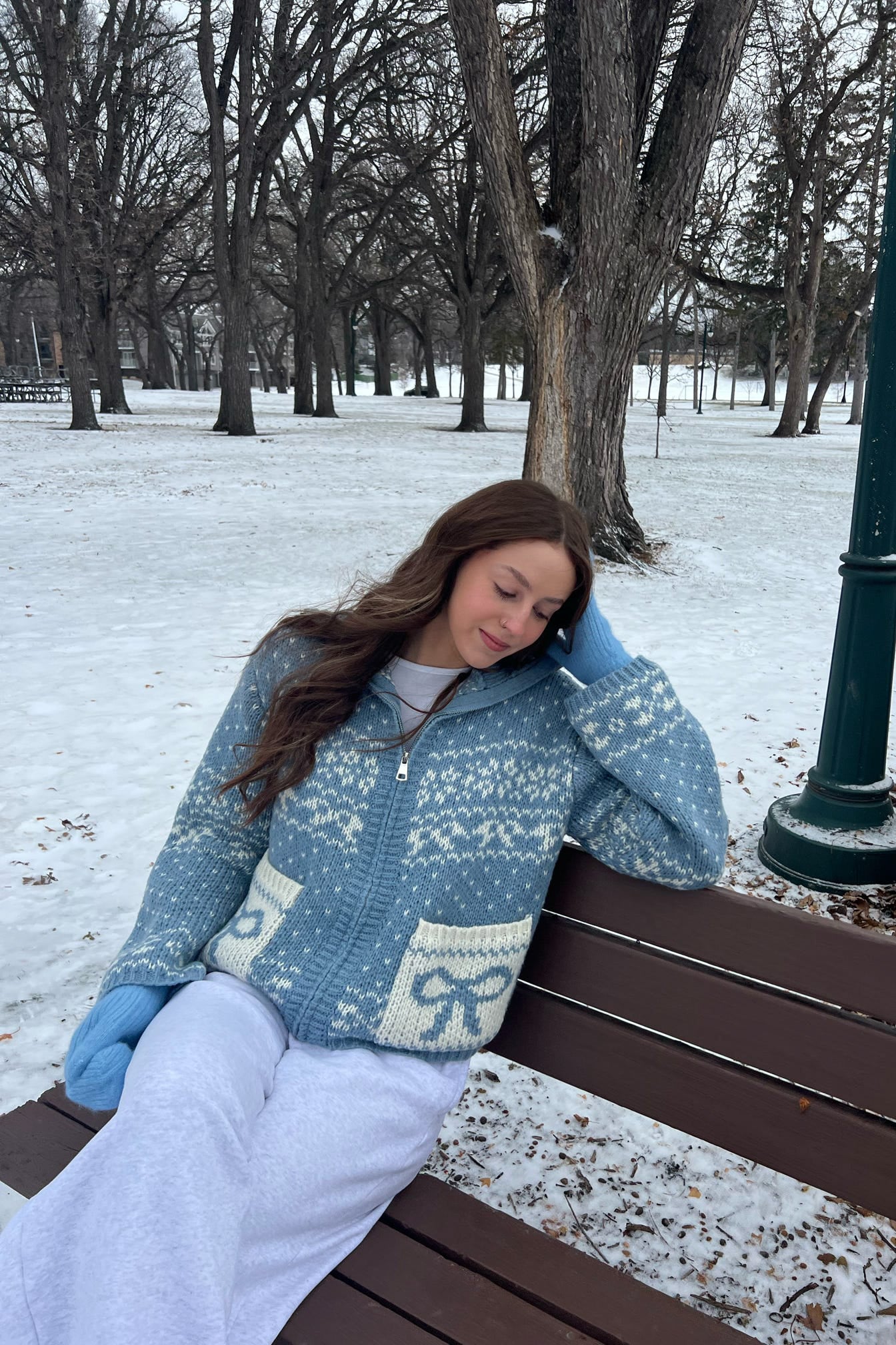 Snow Bunny Cardigan