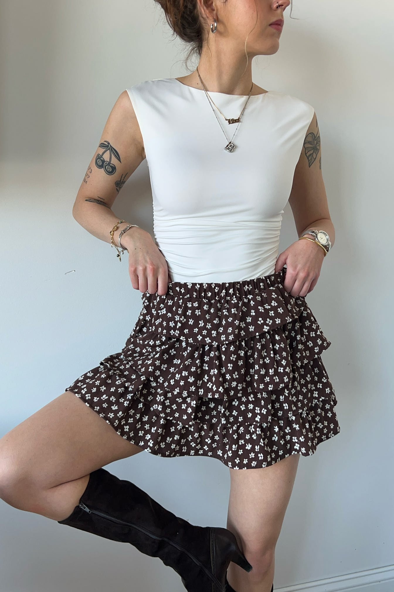 Espresso Set Skirt