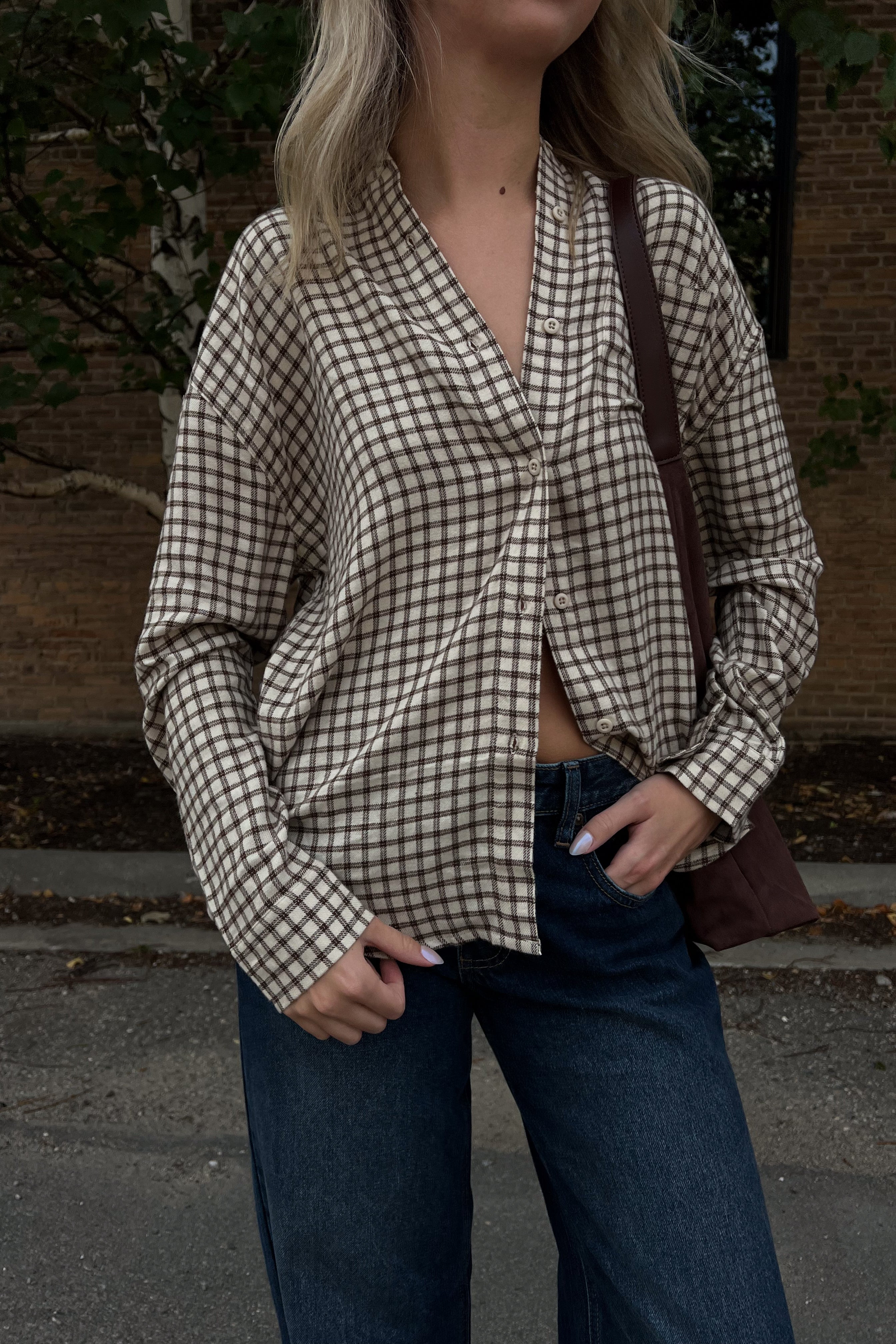 The Dream Plaid Top