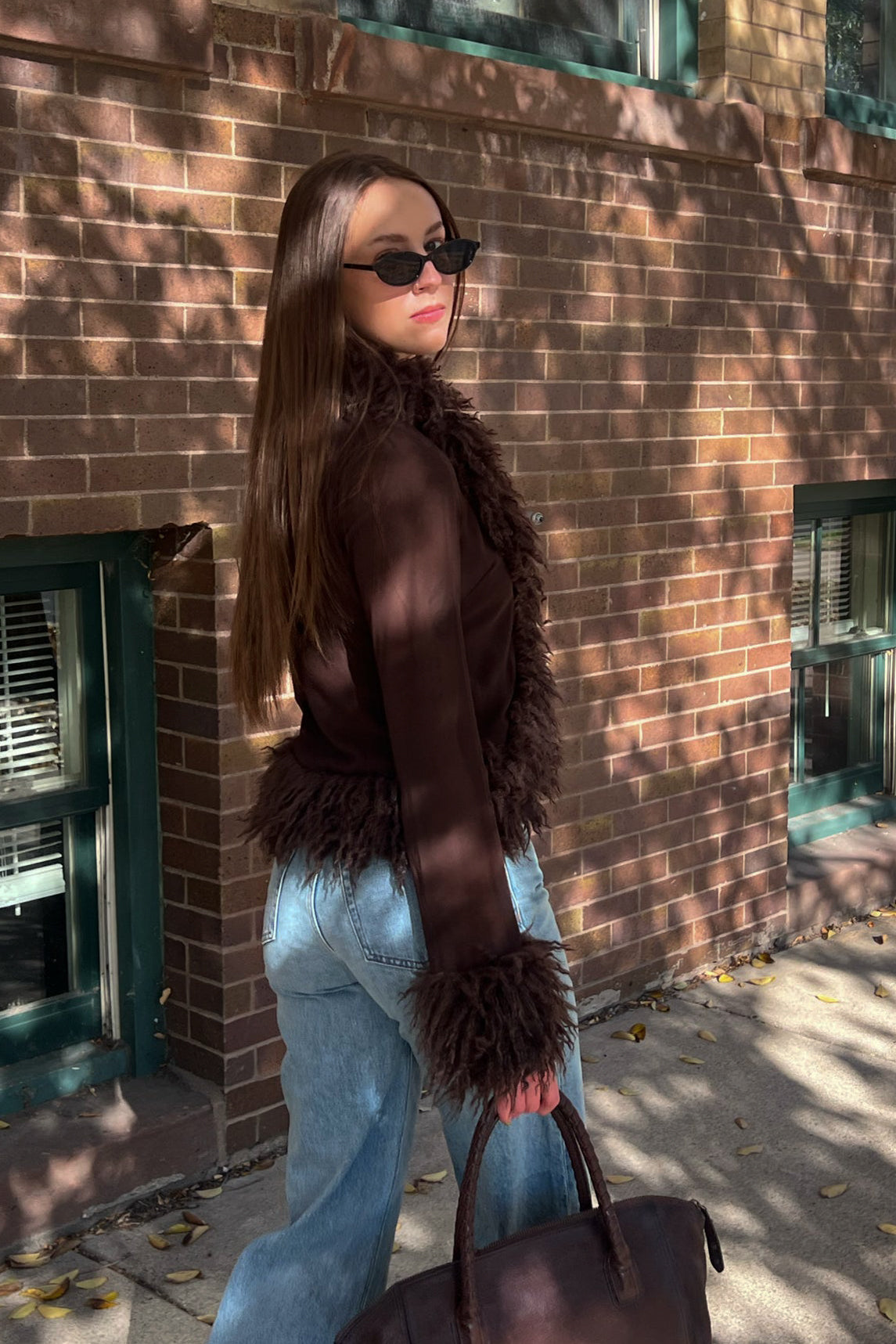 Simone Fur Top
