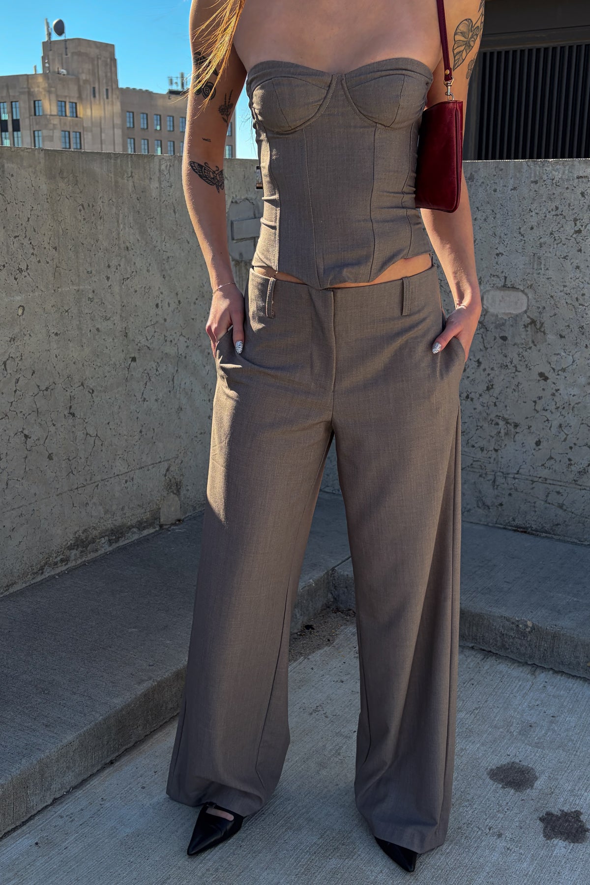 Becomes Her Set Trousers