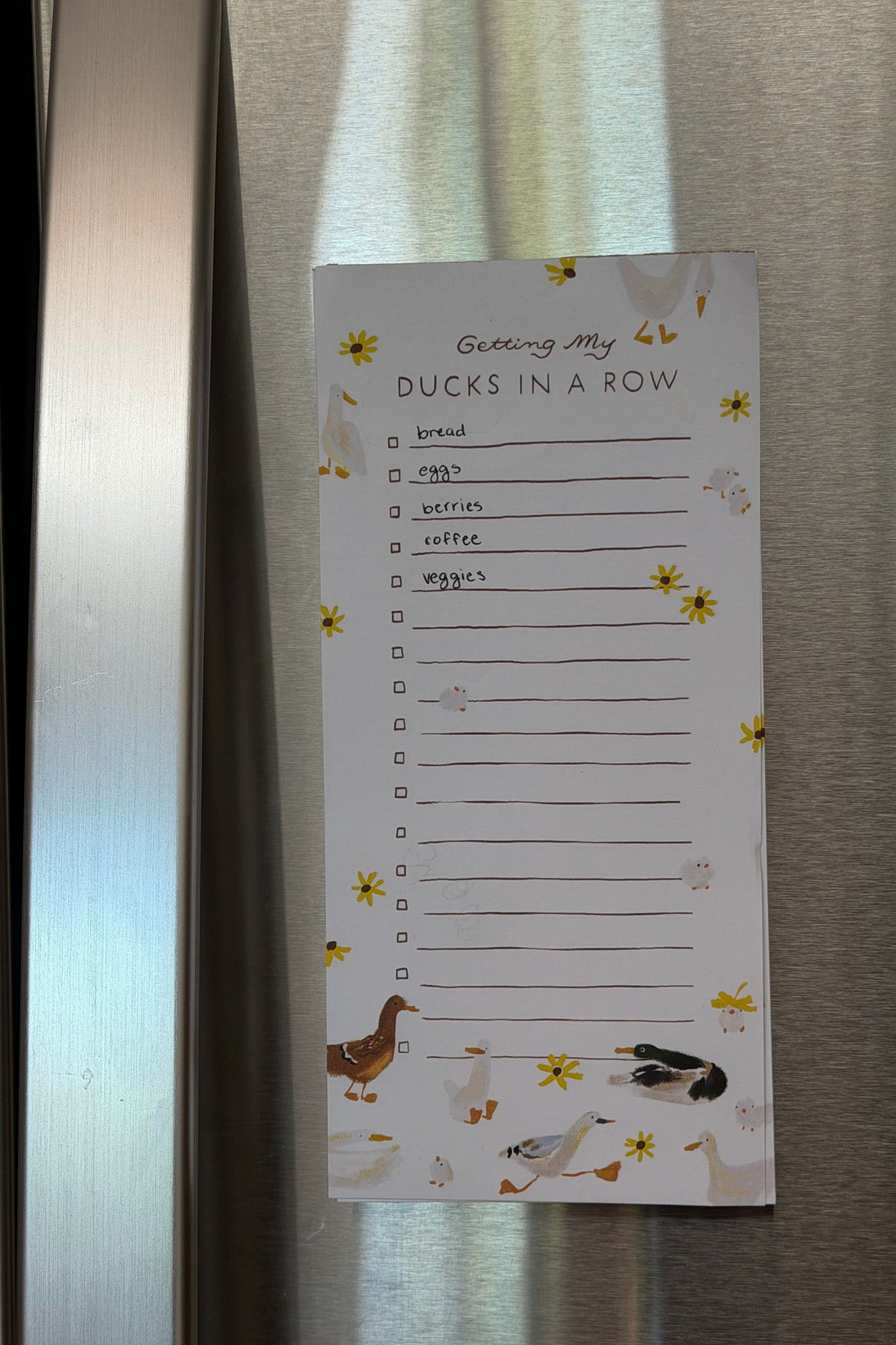 Ducks in A Row Listpad