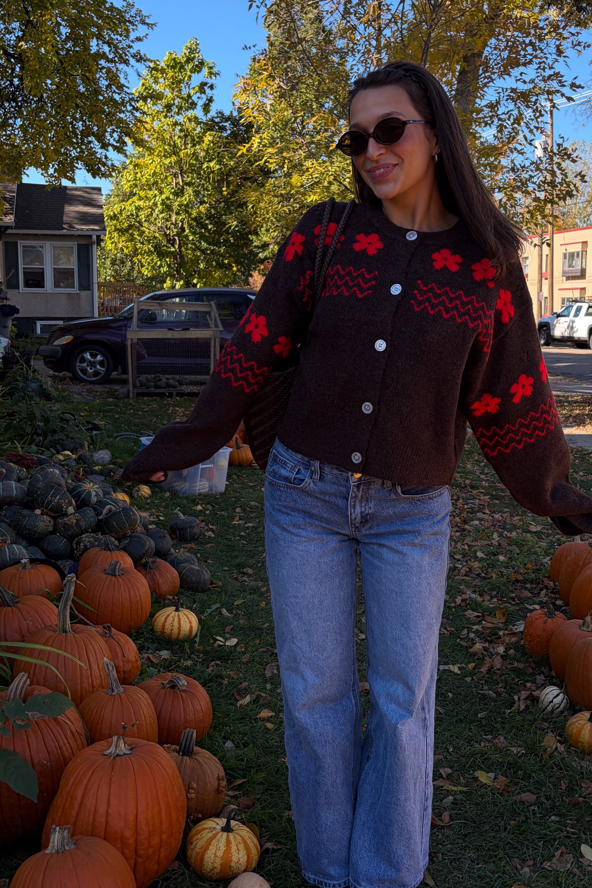Pansies Cardigan