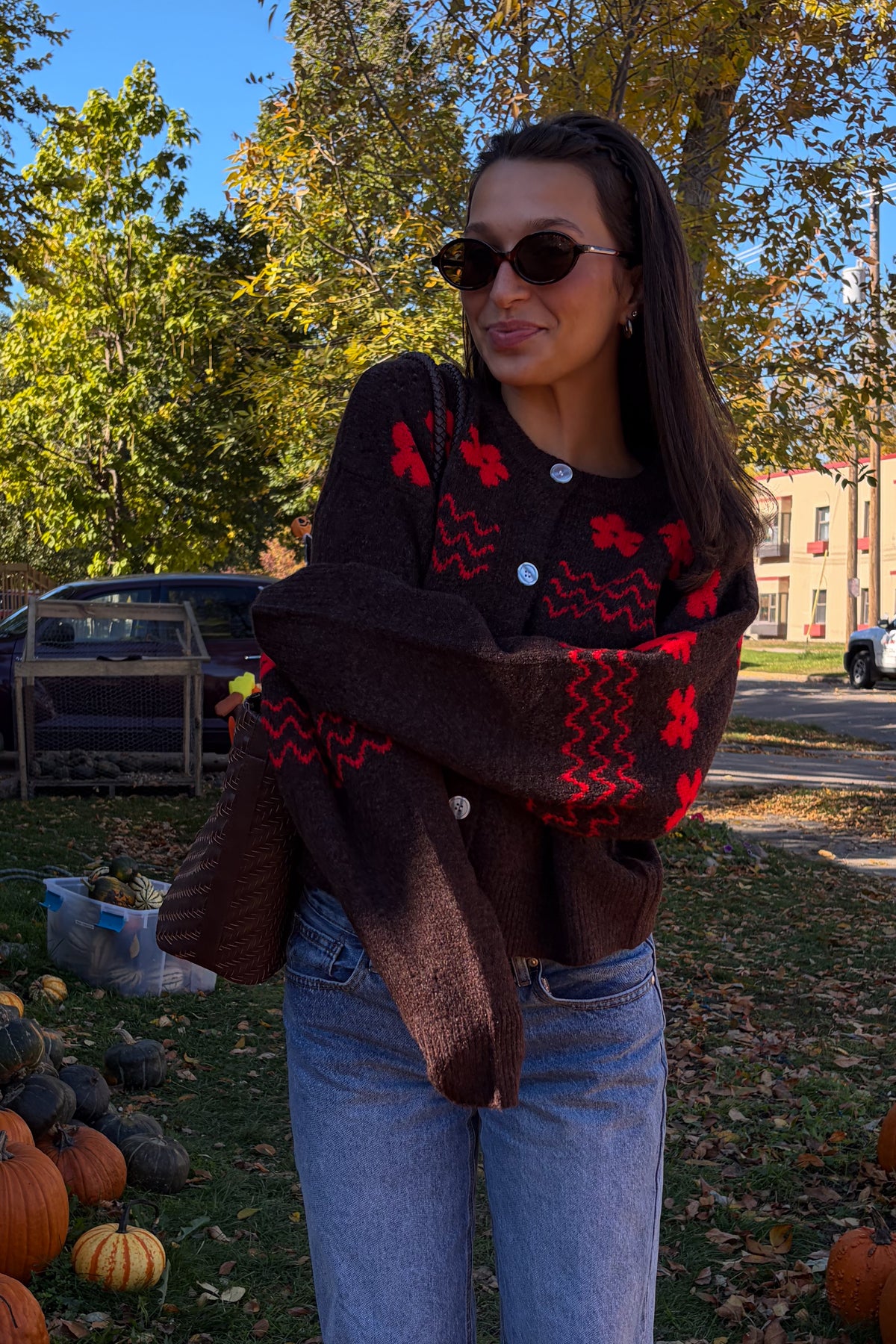Pansies Cardigan