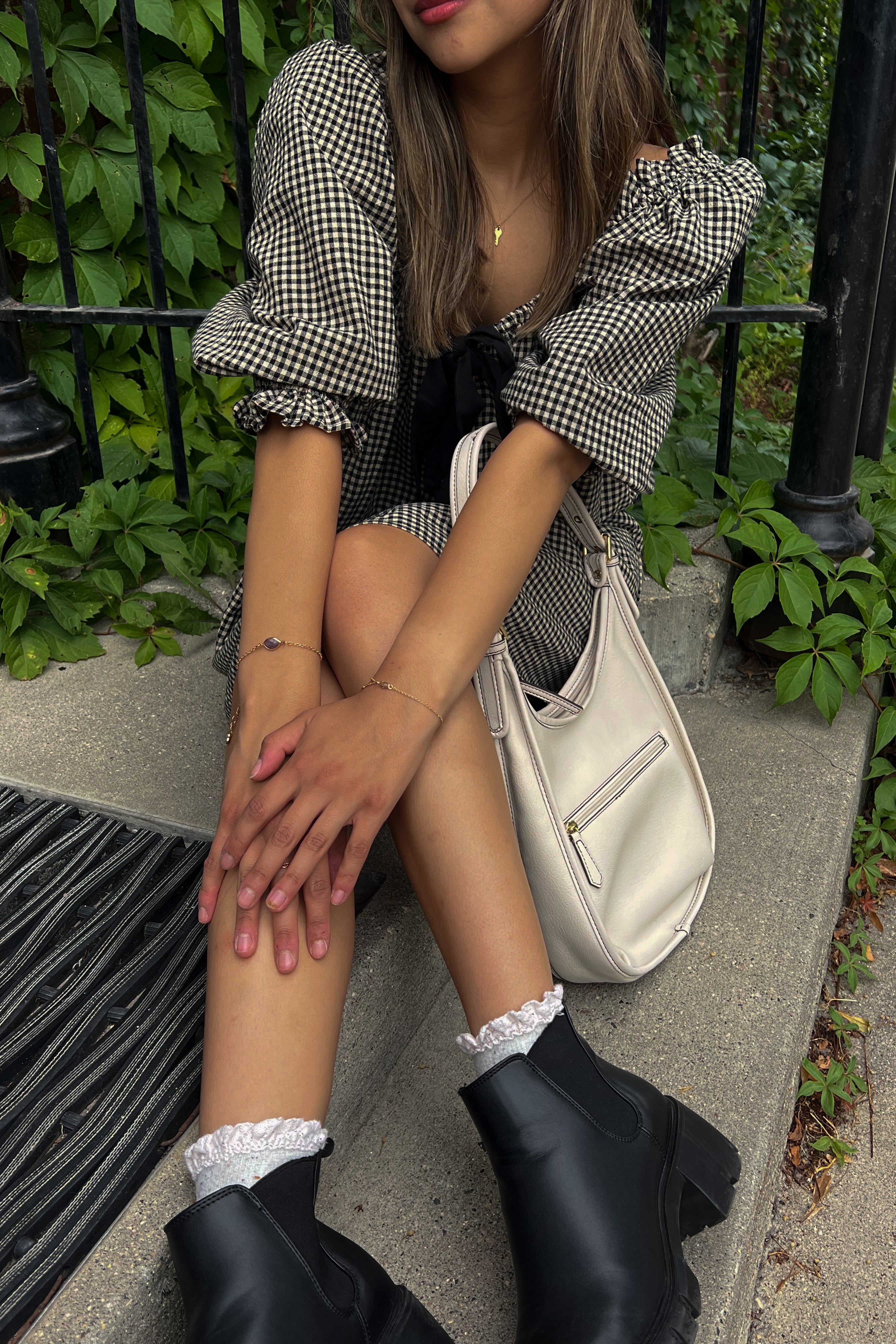 Sweet Gingham Mini Dress