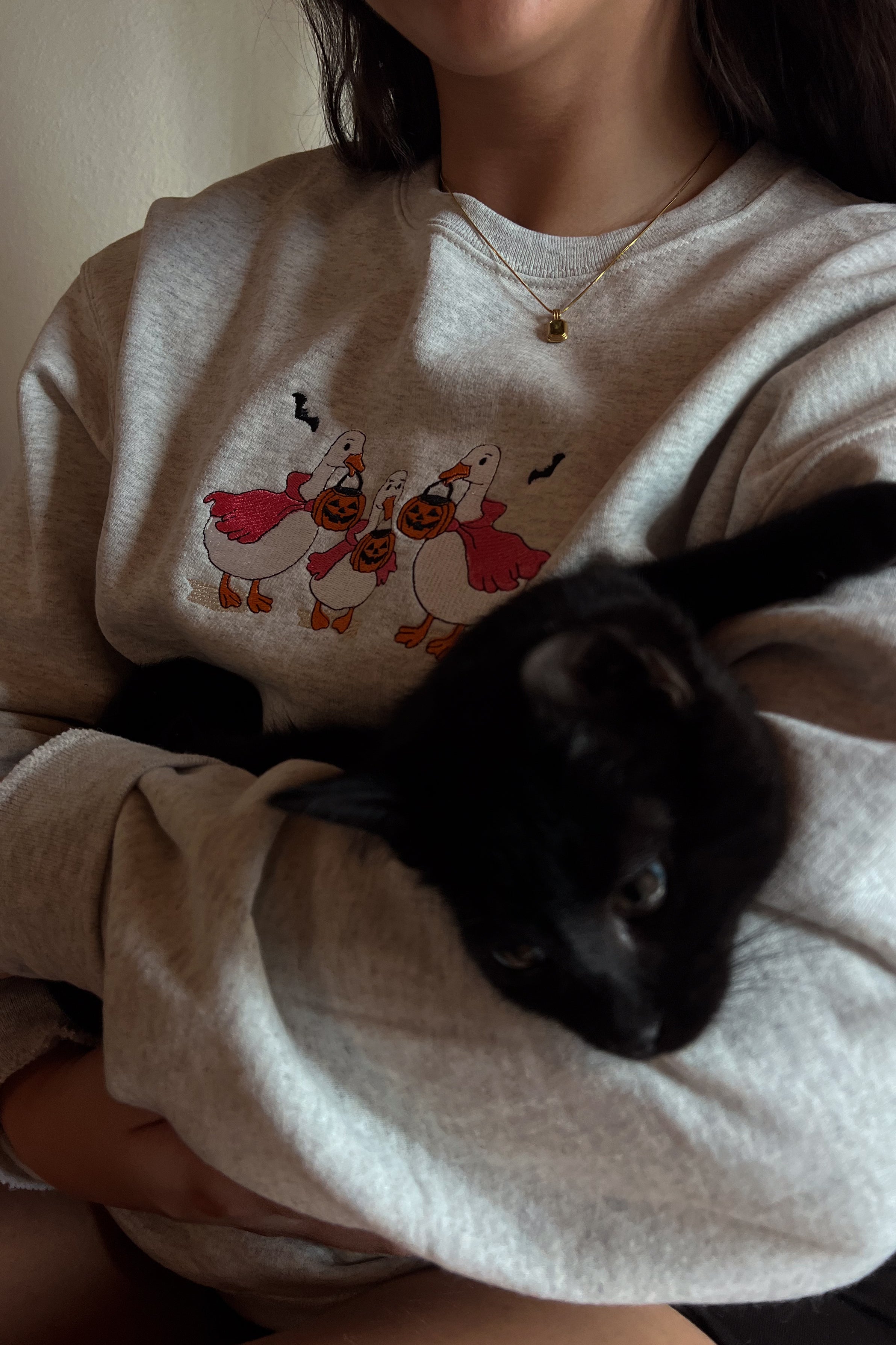 Geese Trick or Treat Sweatshirt