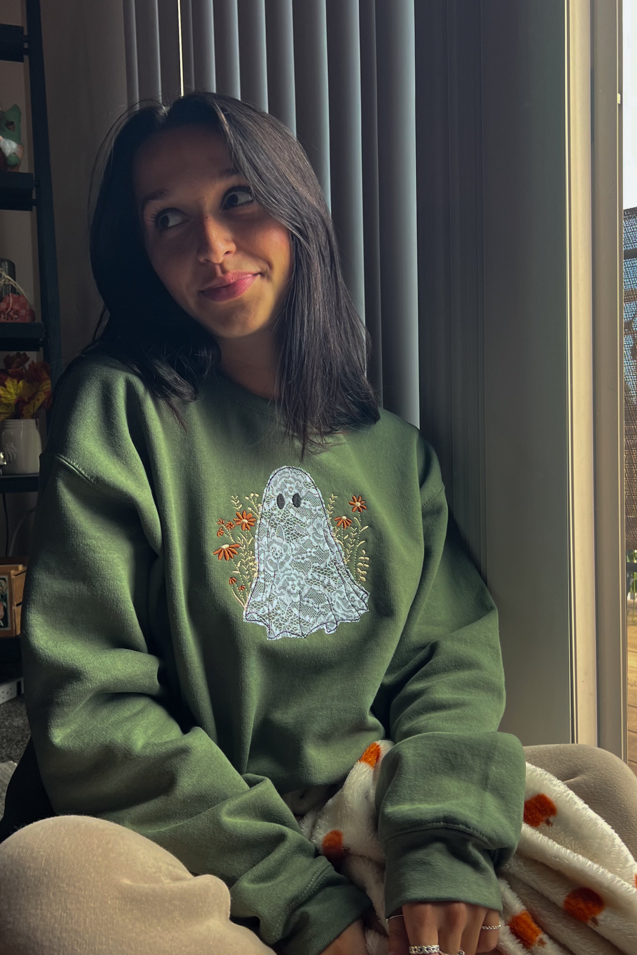 Lace Ghost Sweatshirt