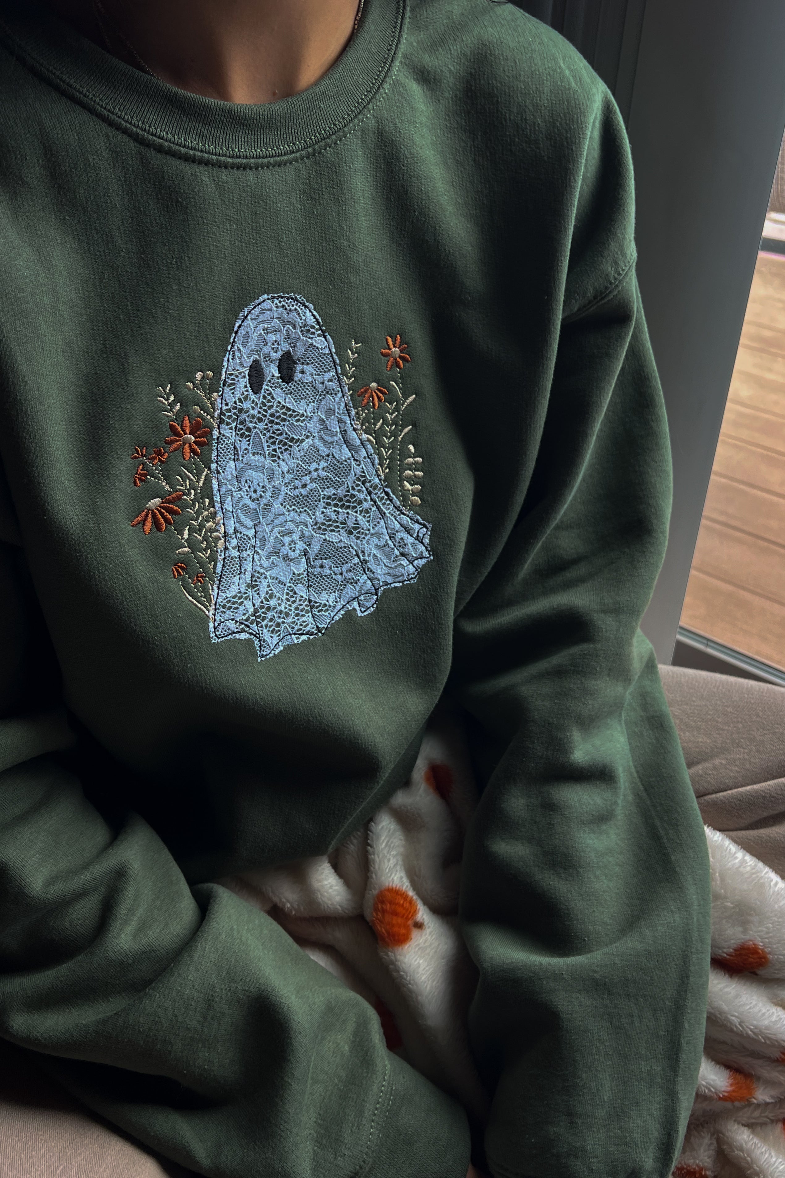 Lace Ghost Sweatshirt