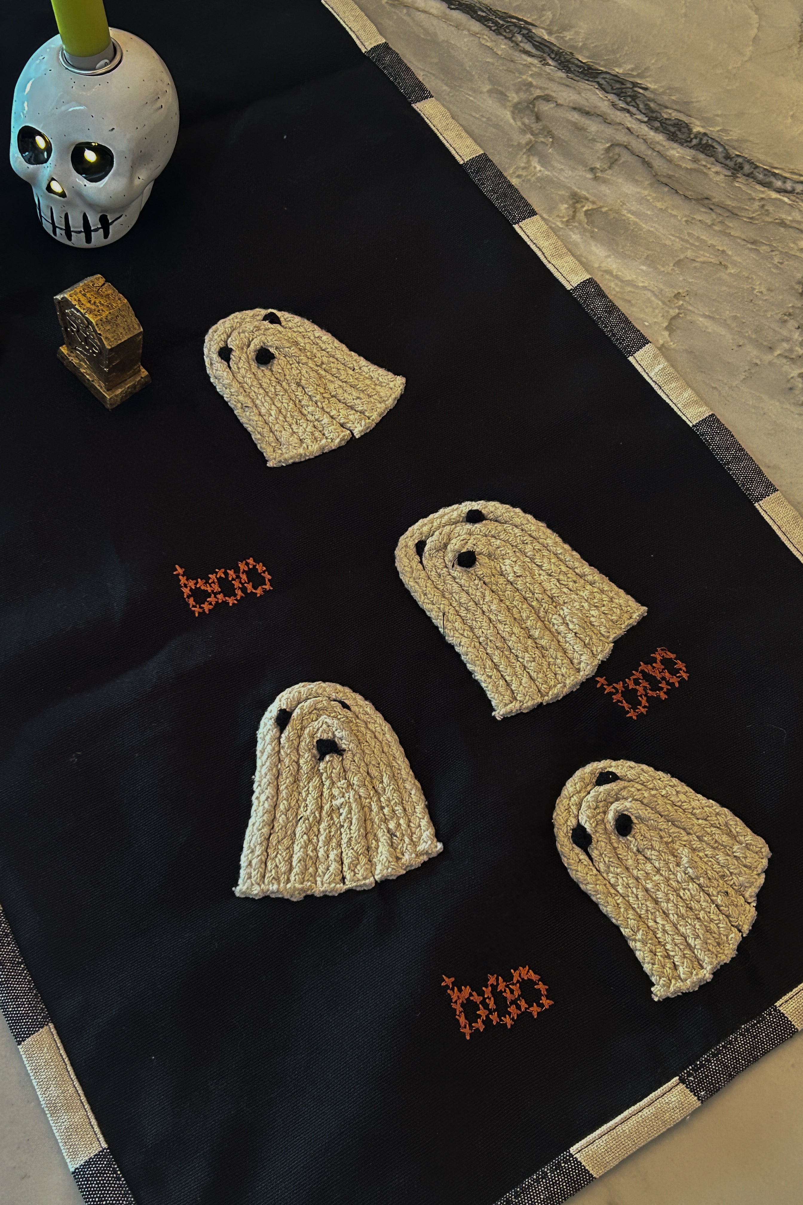 Ghost Glow Table Runner