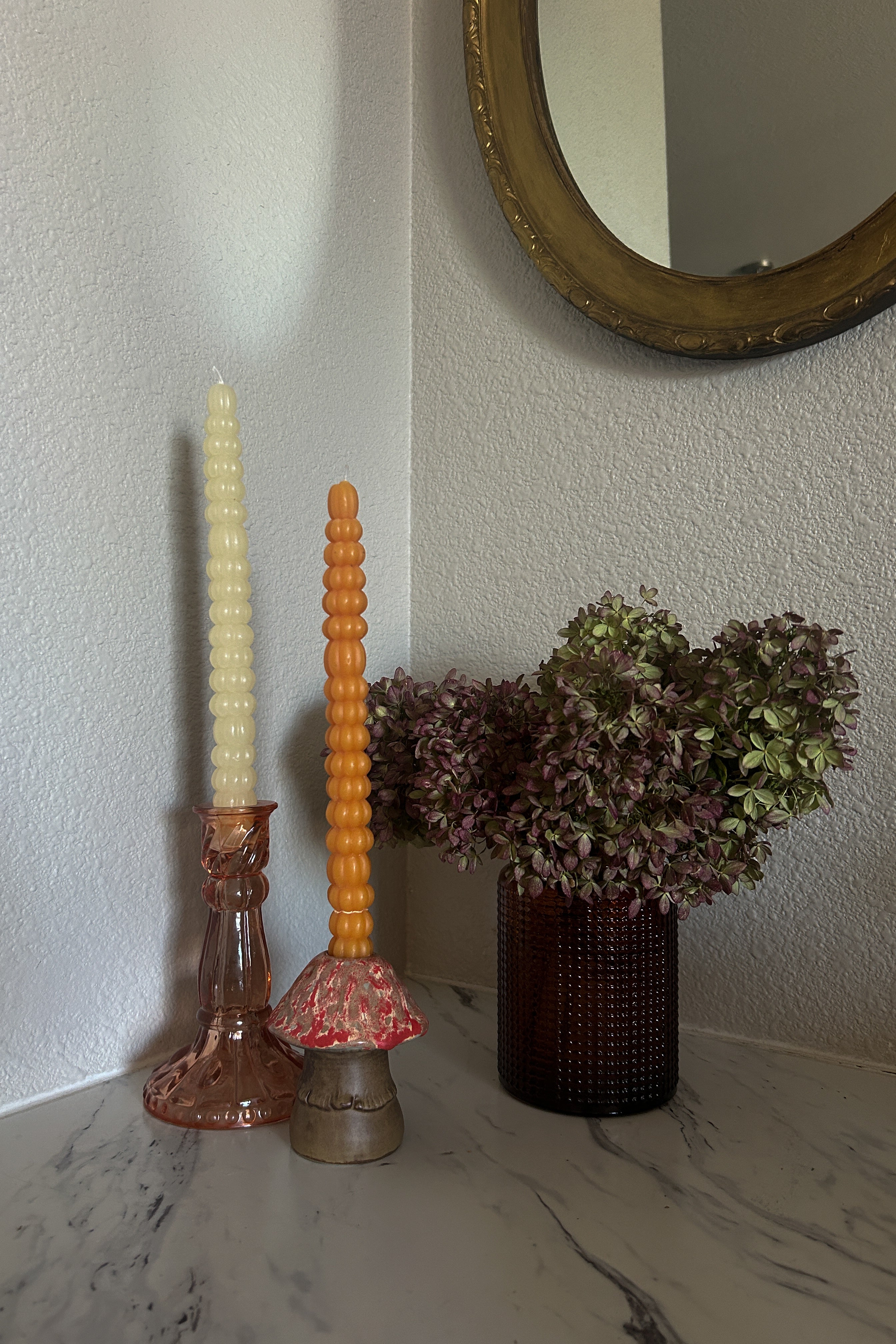 Mushroom Candle Holder