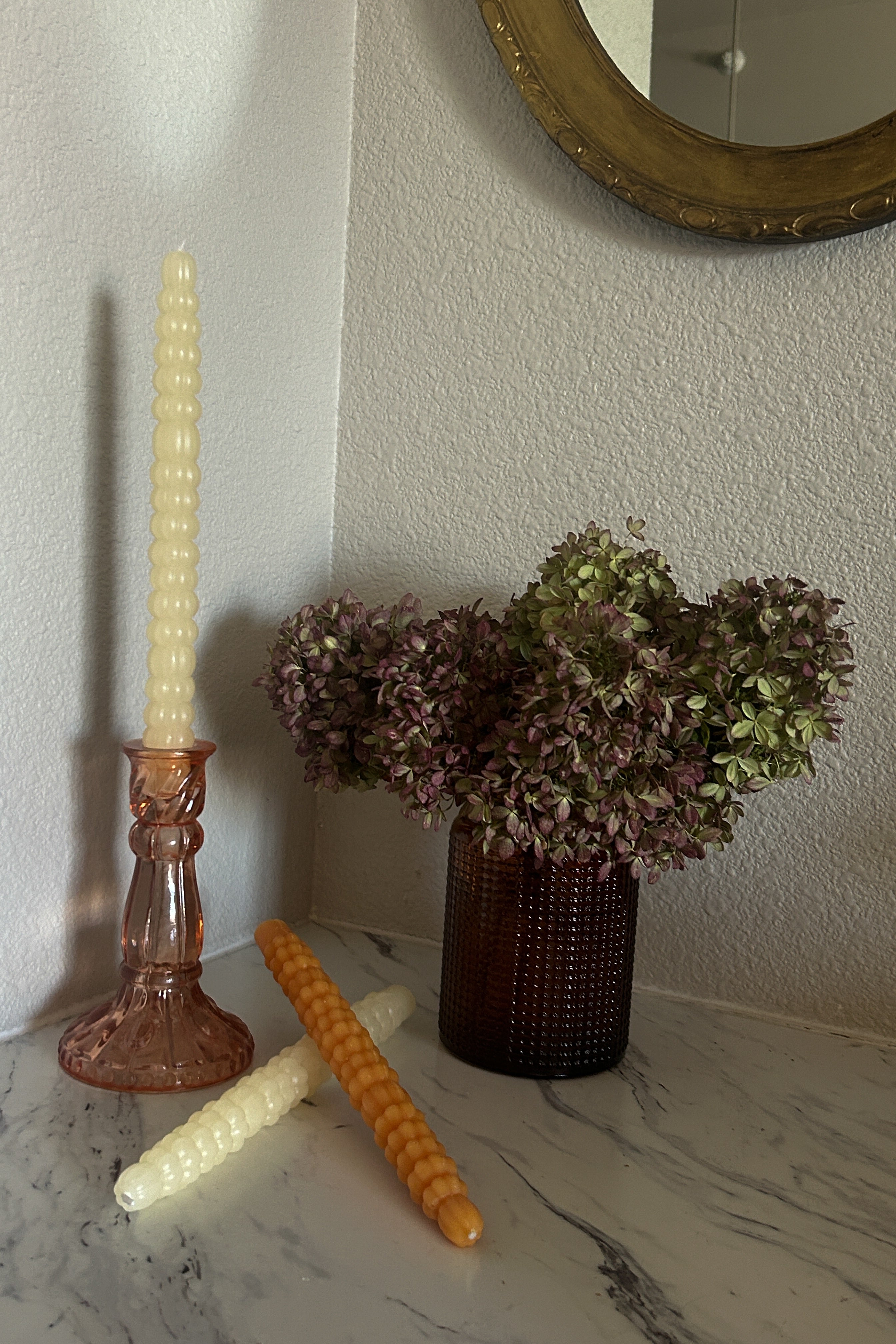 Stack of Pumpkins Candle Set