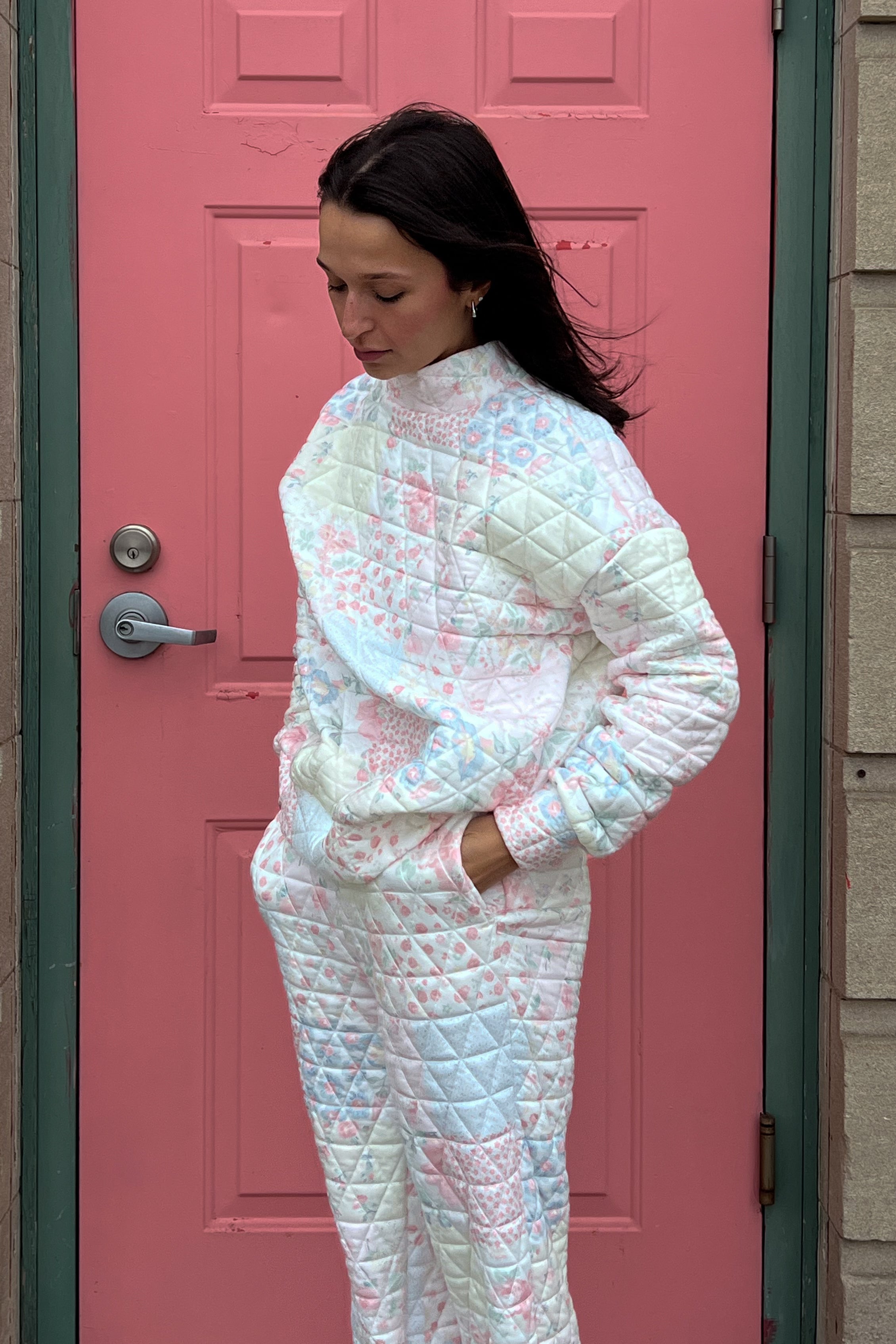 Sunny Set Mock Neck Sweatshirt