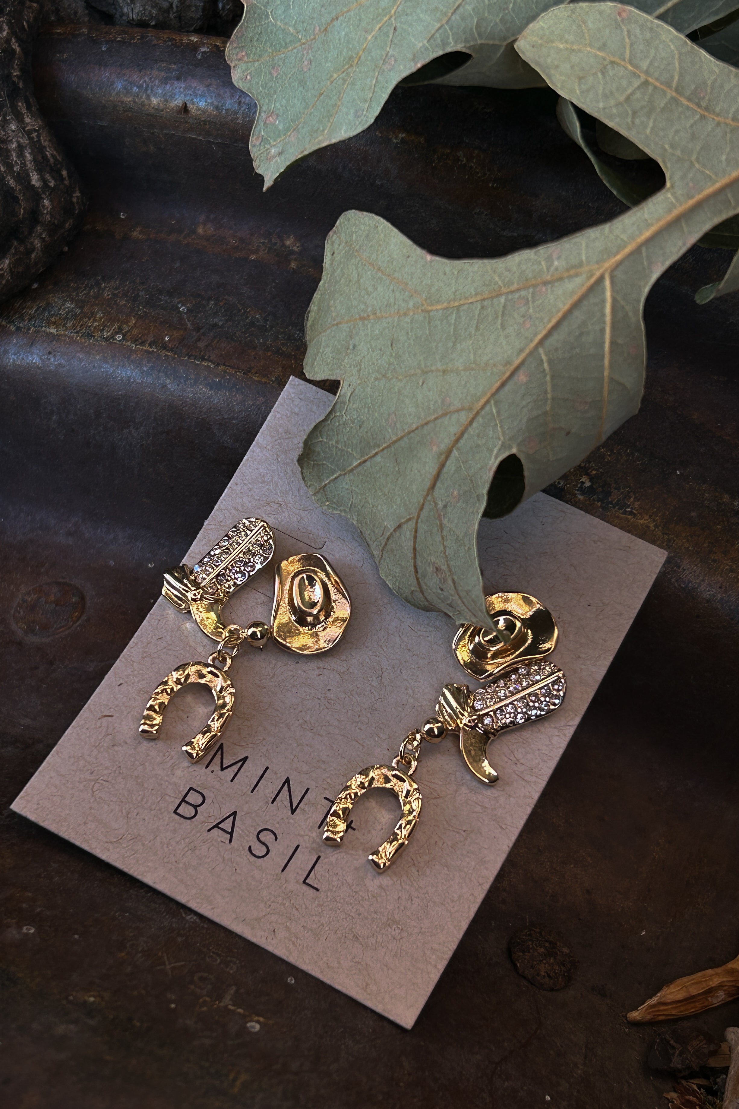 Gold Rush Earrings Set