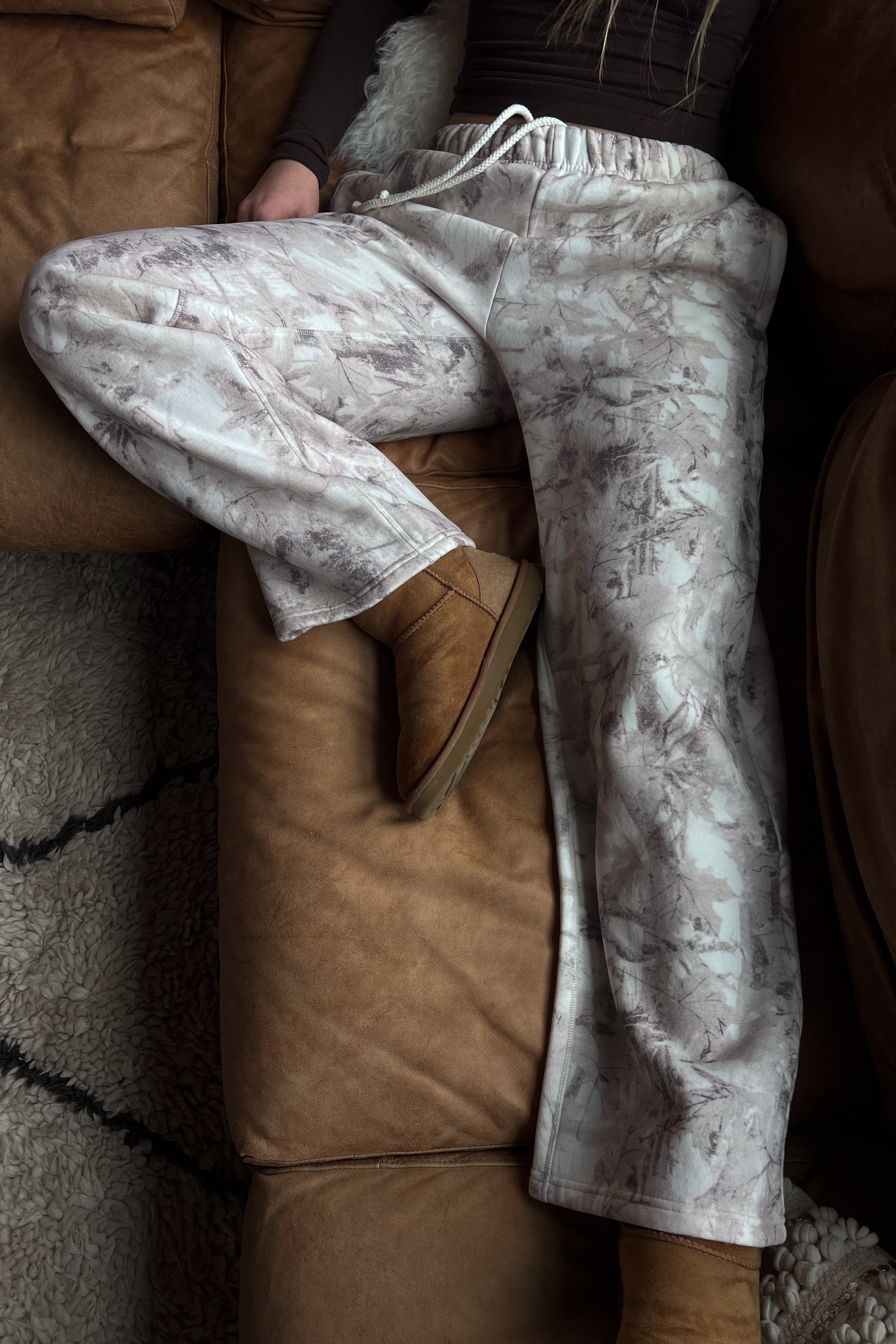 Cozy Woods Wide Leg Sweatpants
