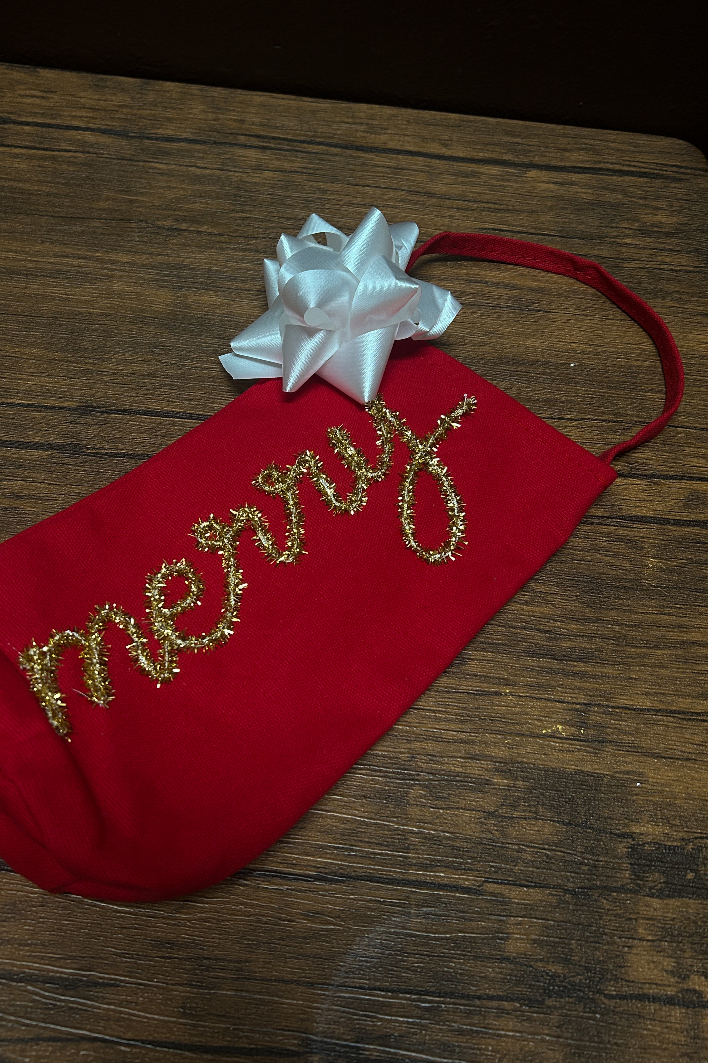 Wine Not Be Merry Wine Bag