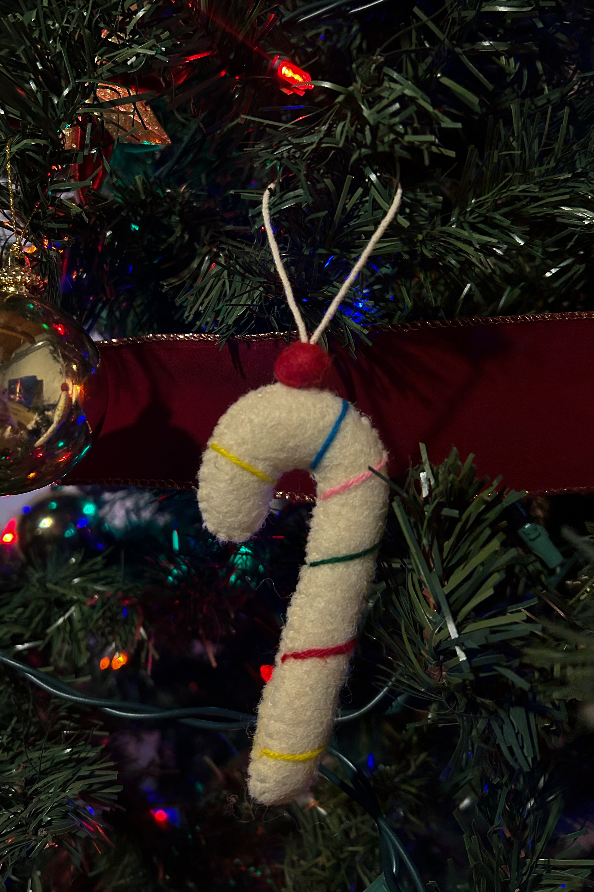 Candy Cane Ornament