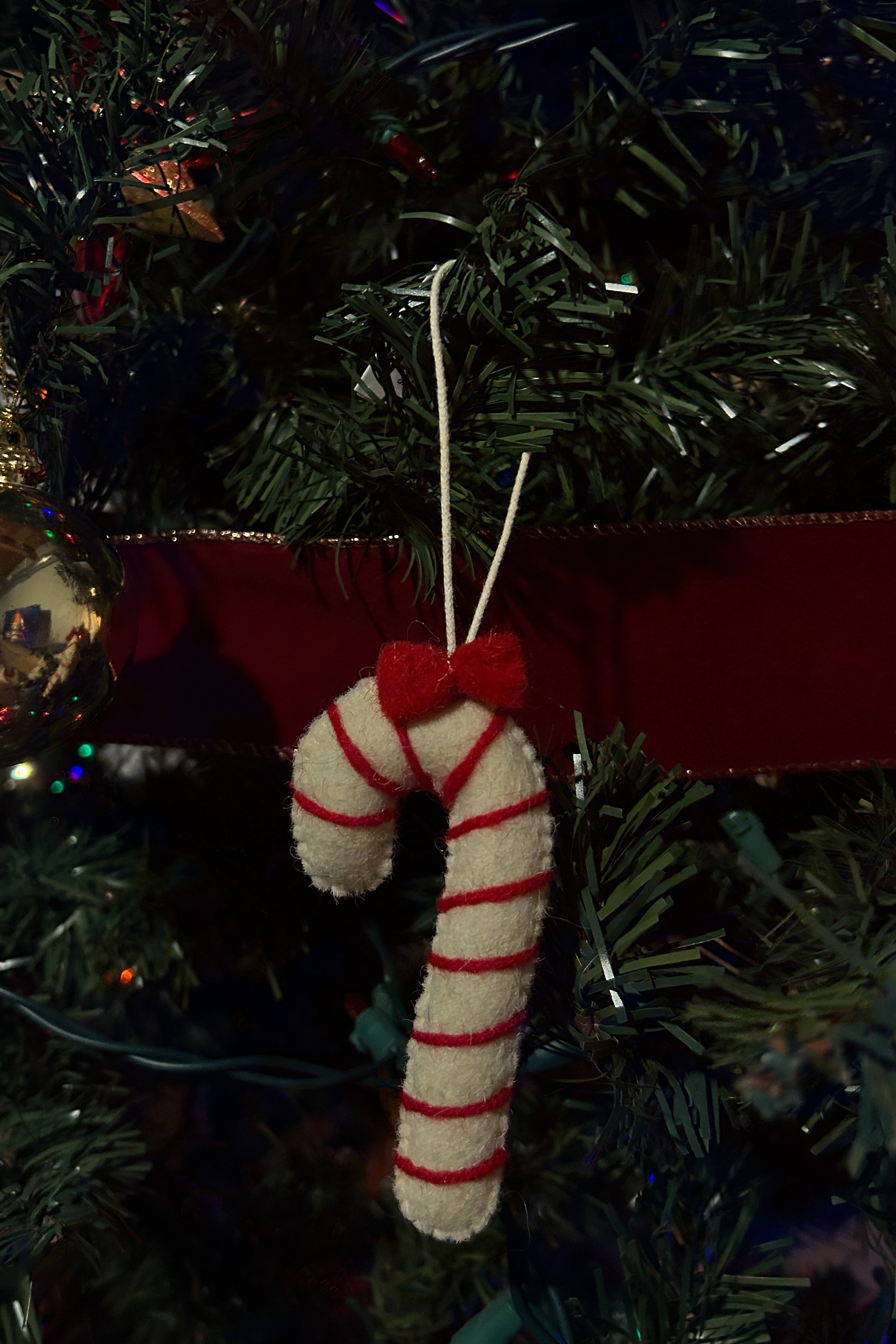 Candy Cane Ornament