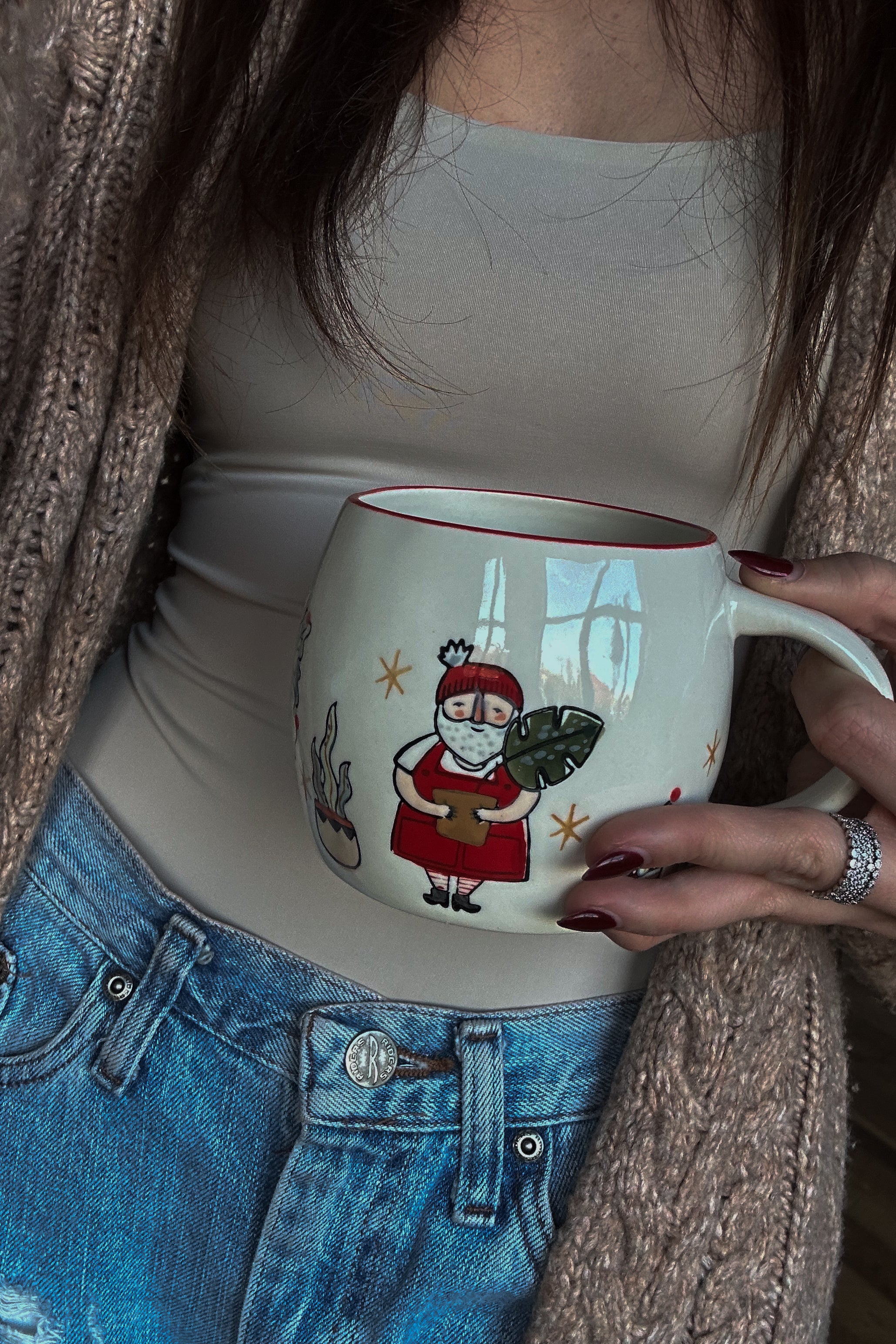 Shop Ceramic Christmas Santa Mugs