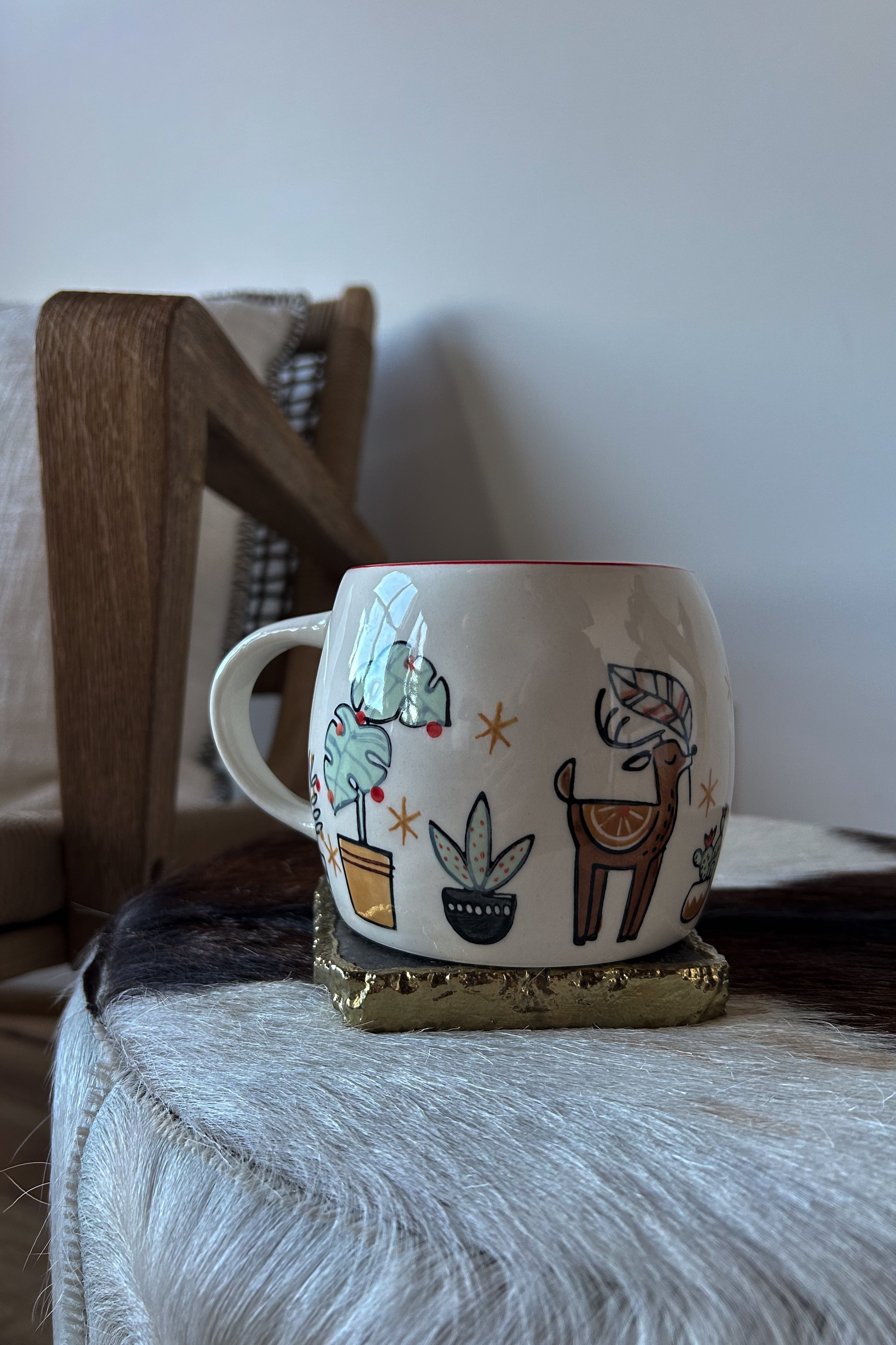 Planting Santa Mug