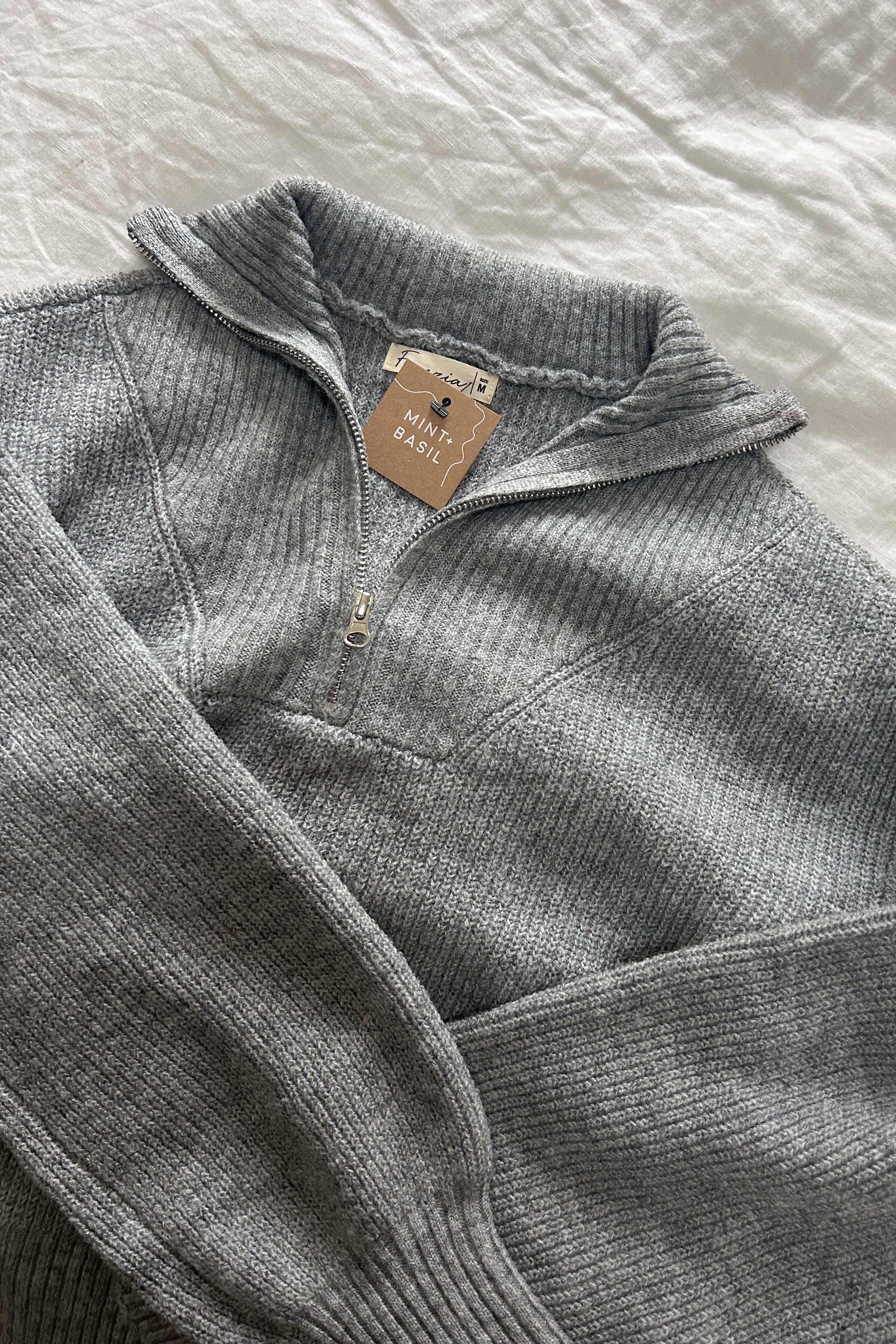 CM DOORBUSTER! Grey Half-Zip