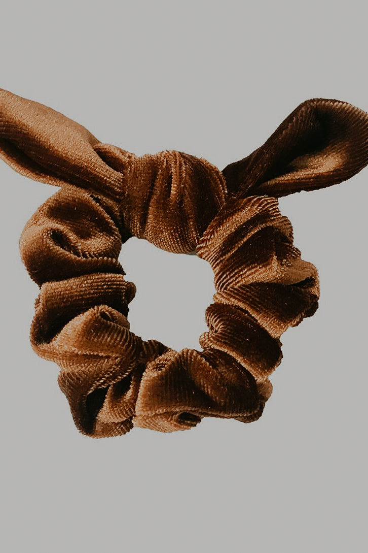 Stocking Stuffer :: Velvet Scrunchie (O+P)