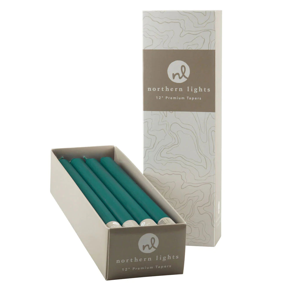 Northern Lights Taper Candle