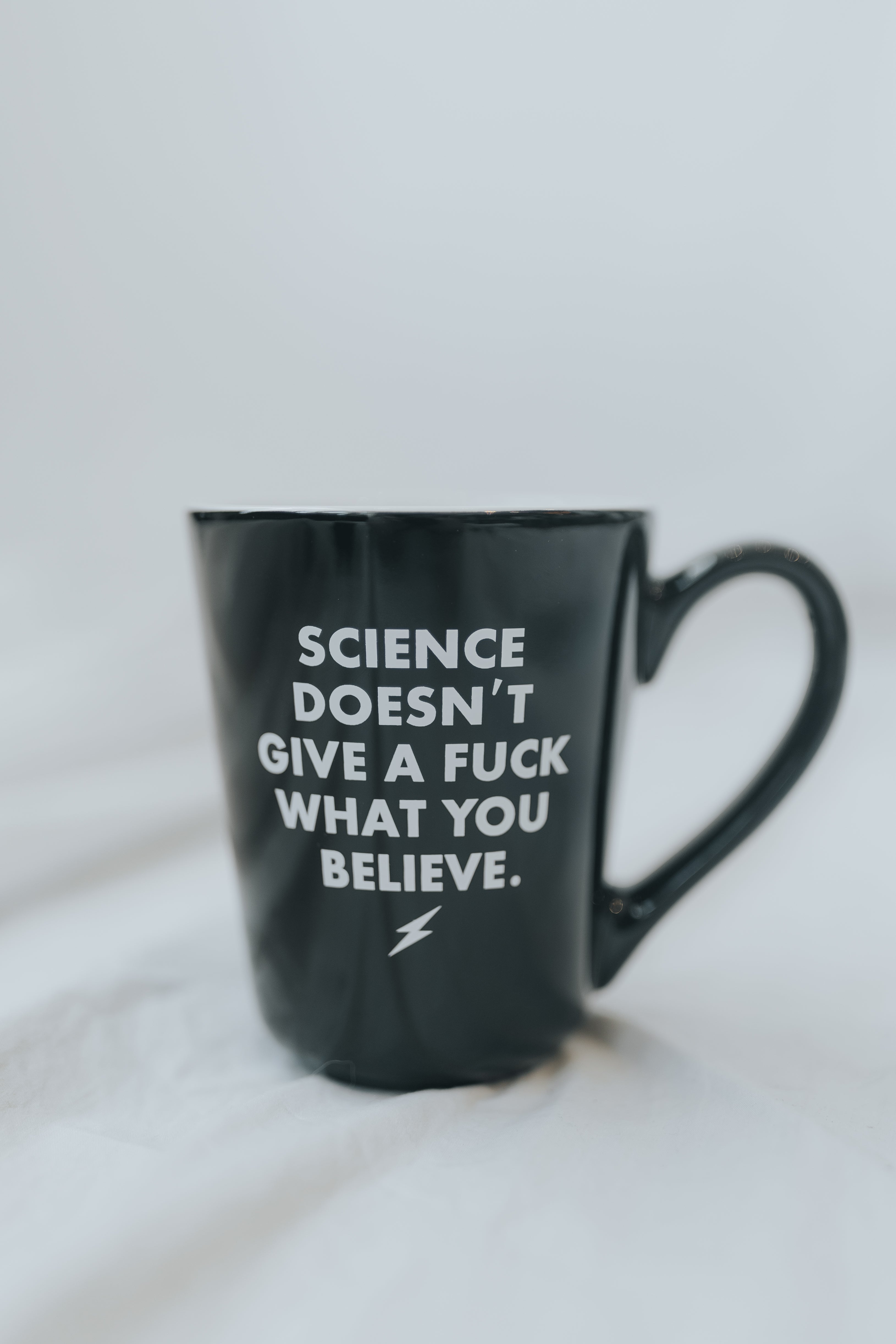 Science Doesn't Give A Ceramic Coffee  Mug