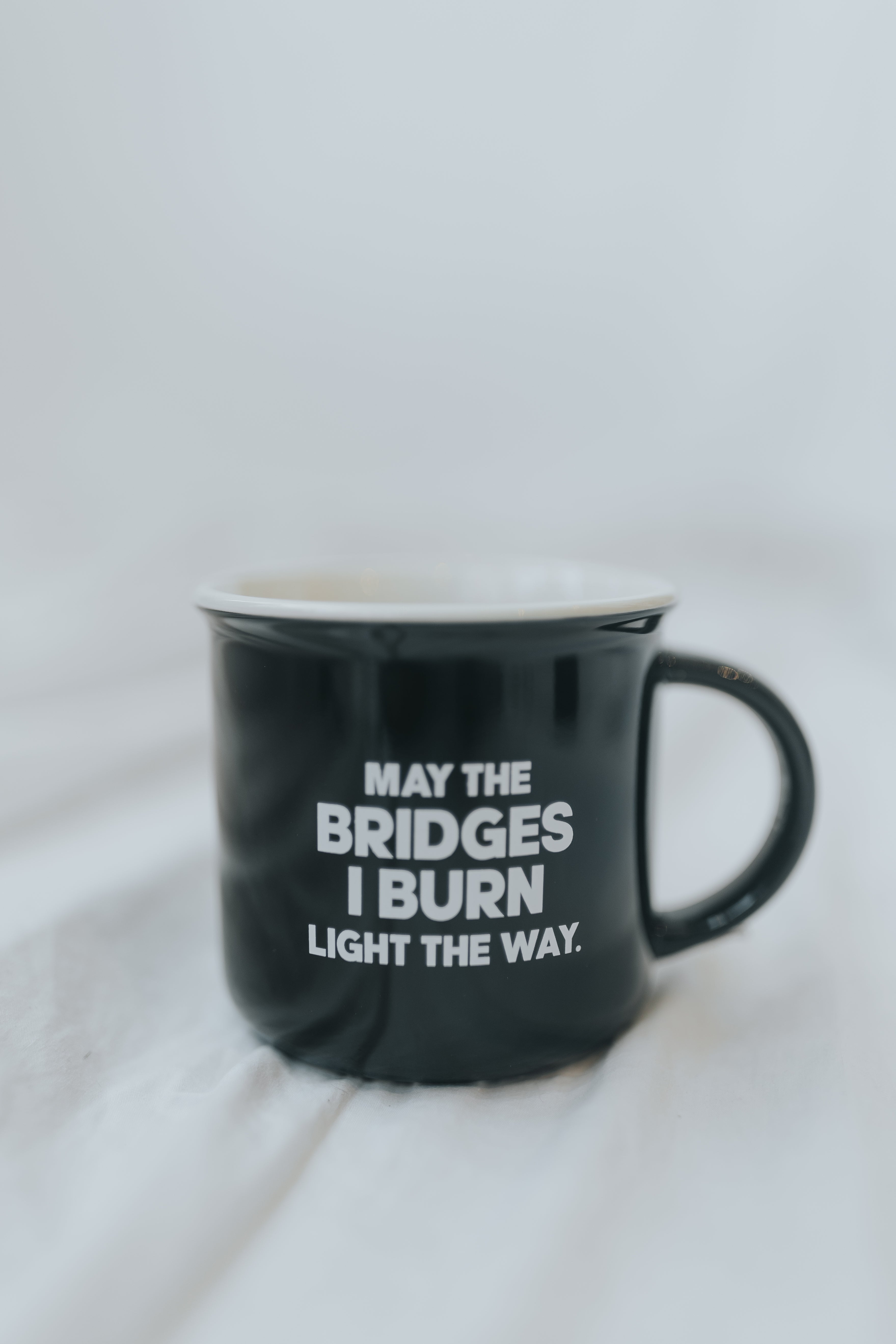 Bridges I Burn Ceramic Coffee Mug